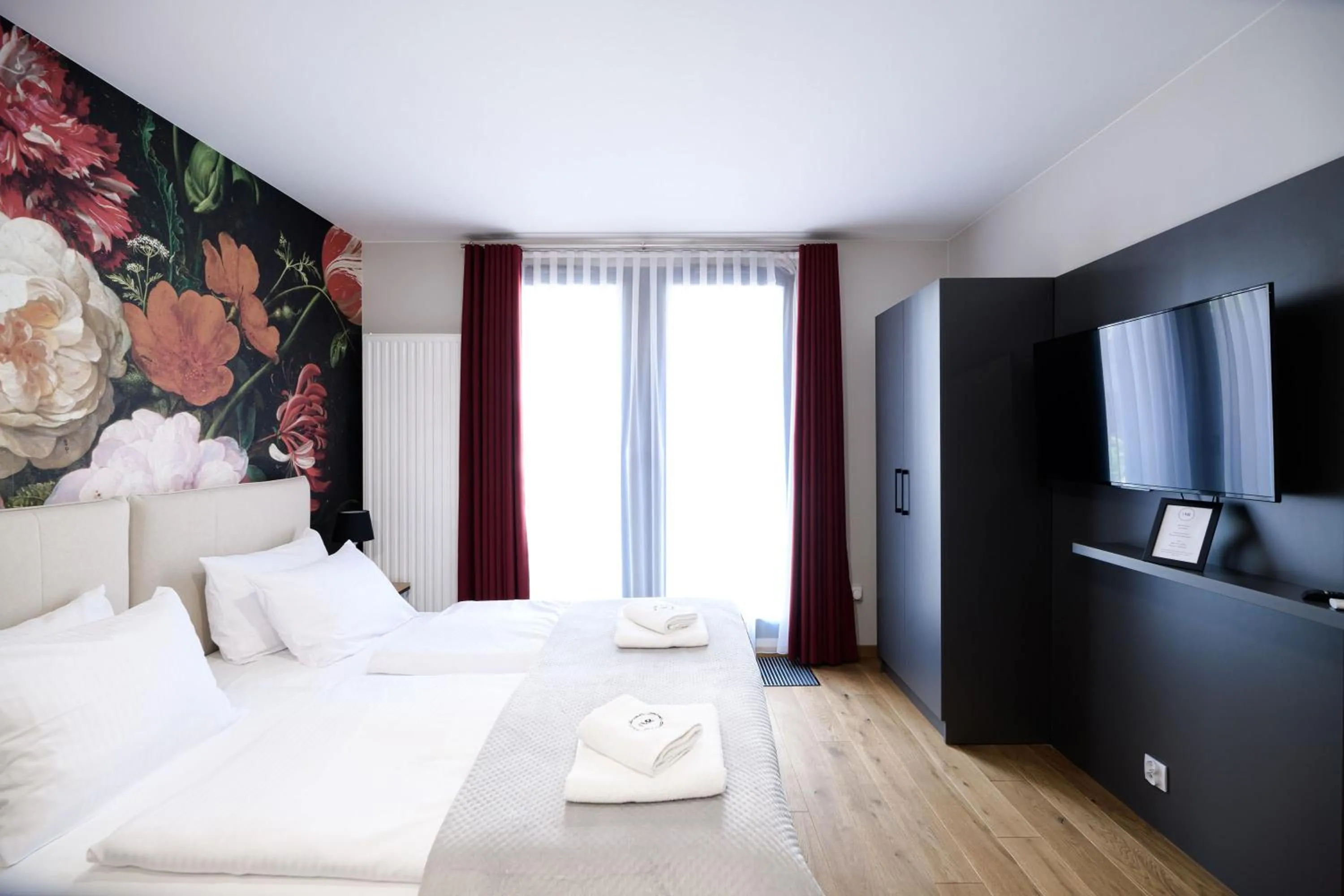 Bed in Aparthotel Inspire Miodova Residence