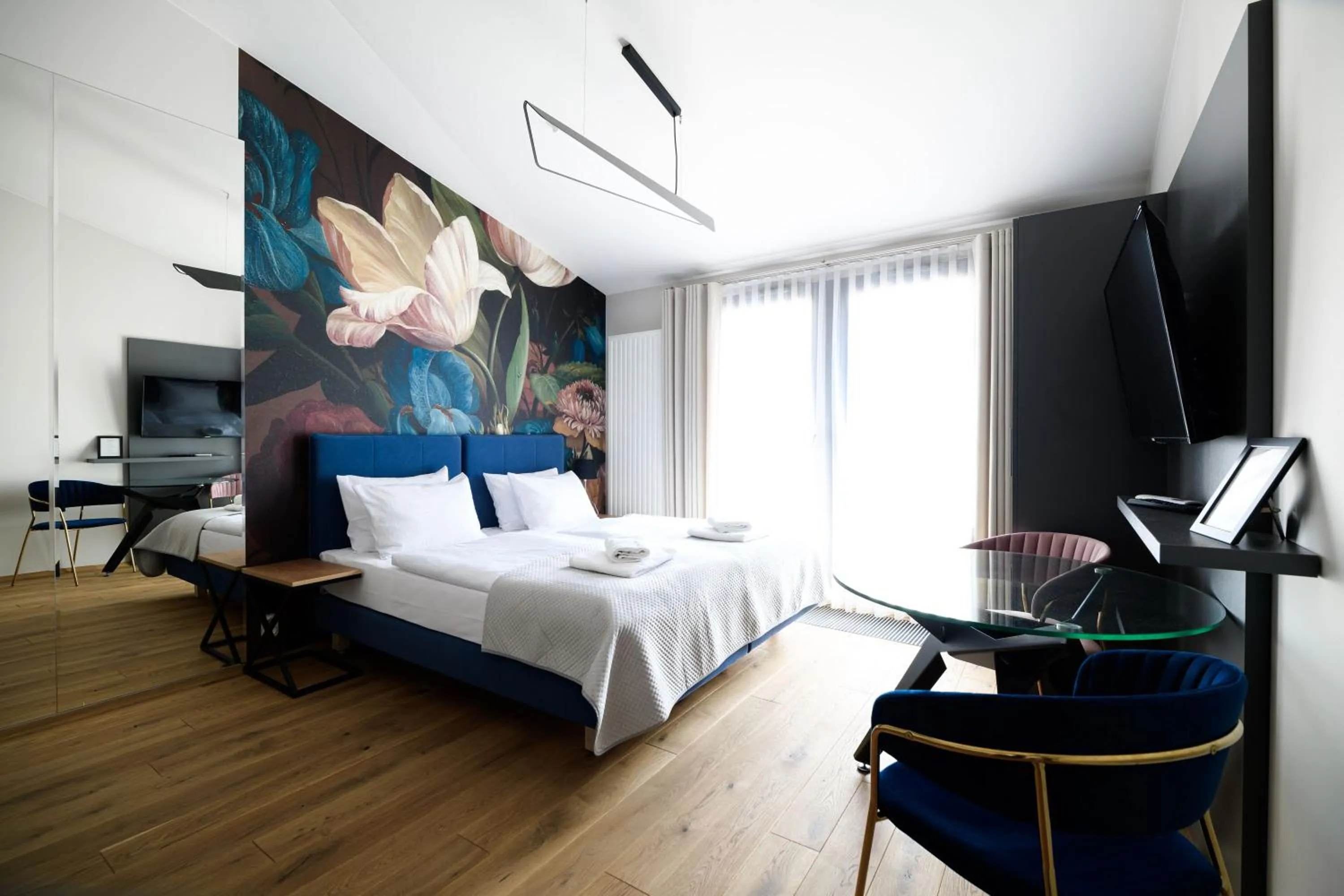Bed in Aparthotel Inspire Miodova Residence