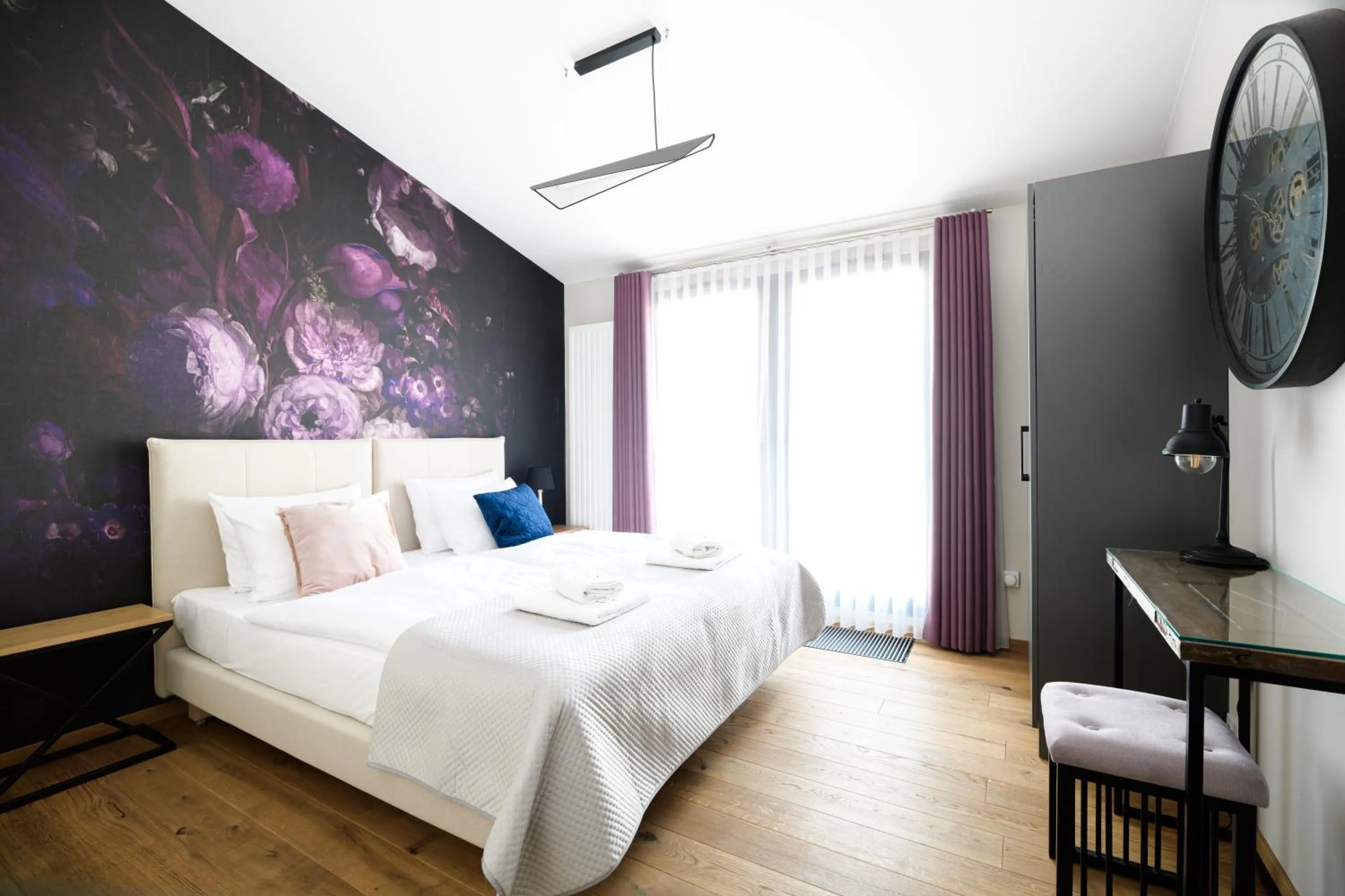 Bed in Aparthotel Inspire Miodova Residence