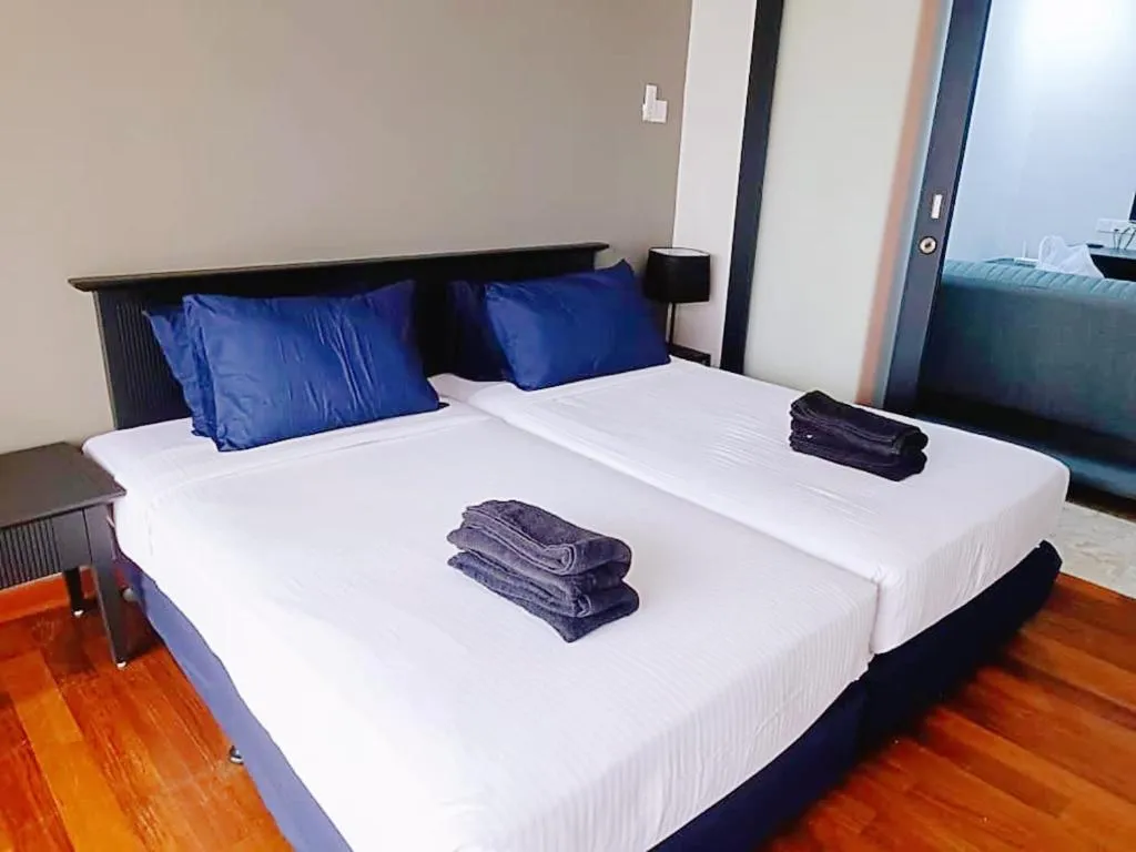 Bed in 【Amazing】Pool View 2BR Suite @ Pulai Springs Resort