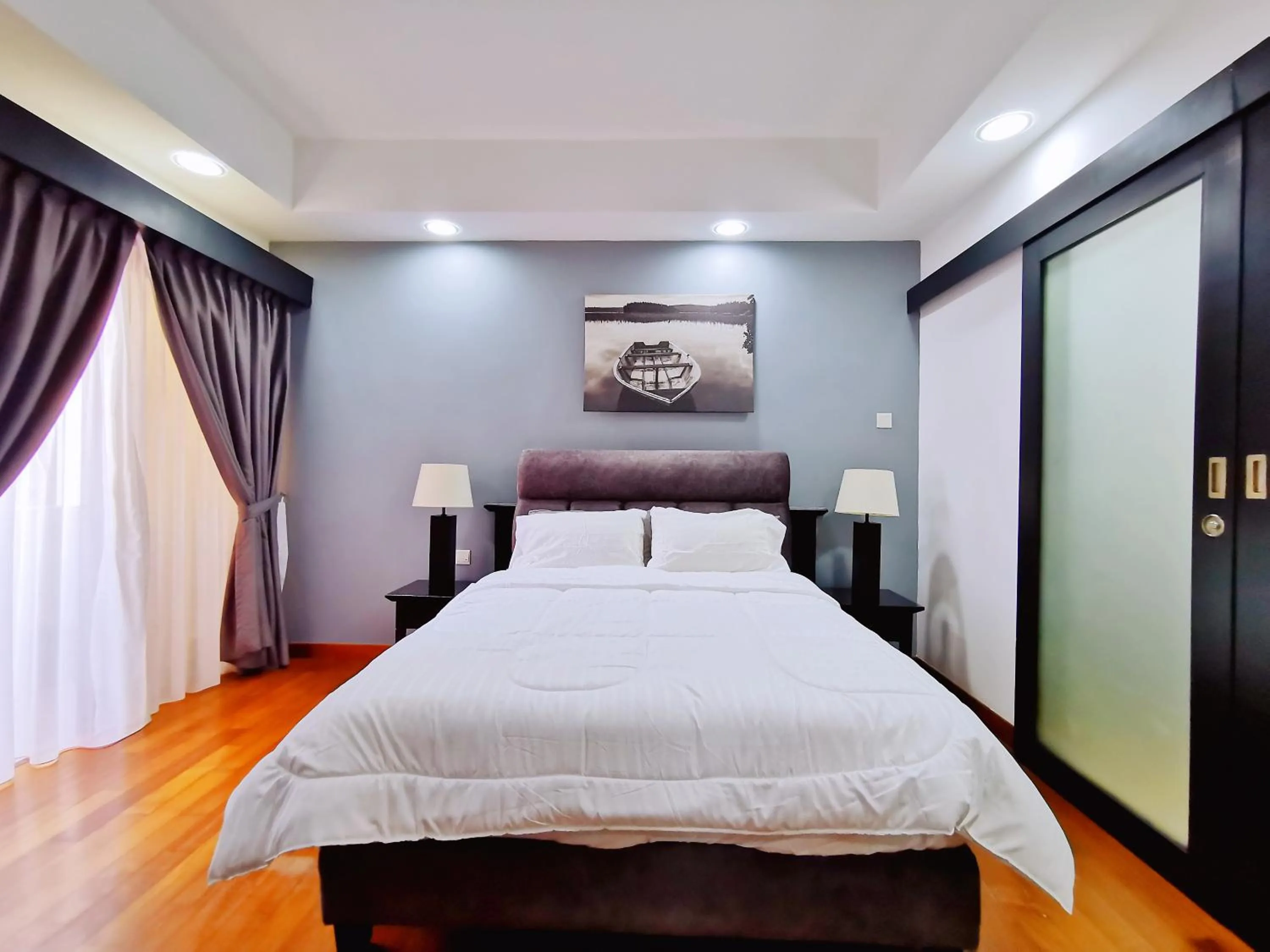 Bedroom, Bed in 【Amazing】Pool View 2BR Suite @ Pulai Springs Resort