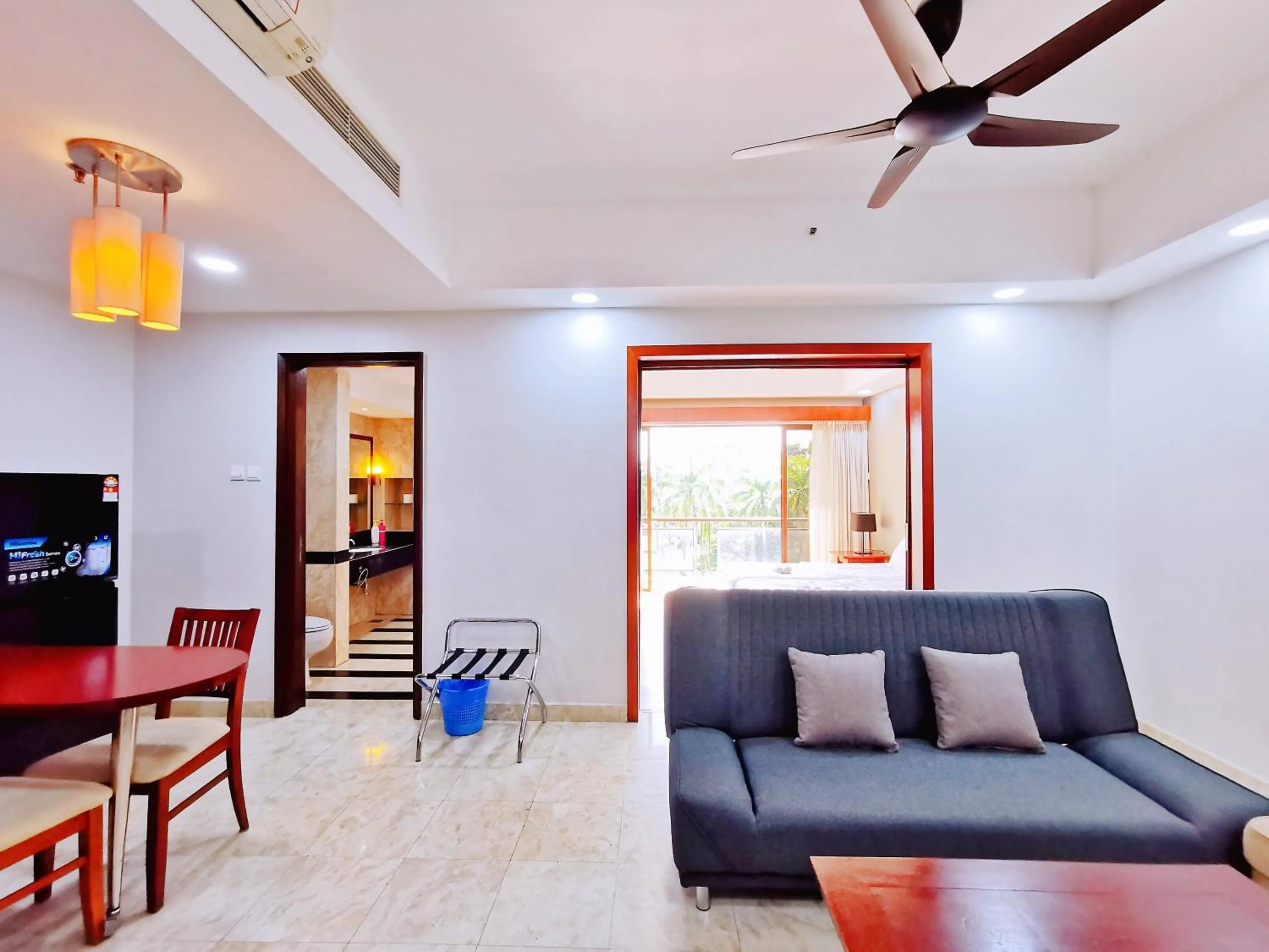 Living room in 【Amazing】Pool View 2BR Suite @ Pulai Springs Resort