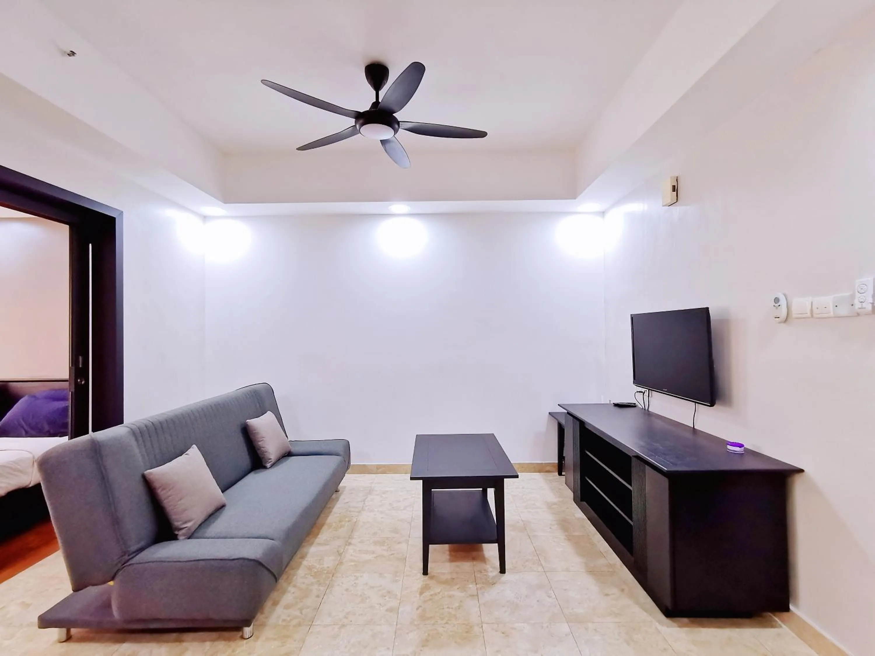 Living room in 【Amazing】Pool View 2BR Suite @ Pulai Springs Resort