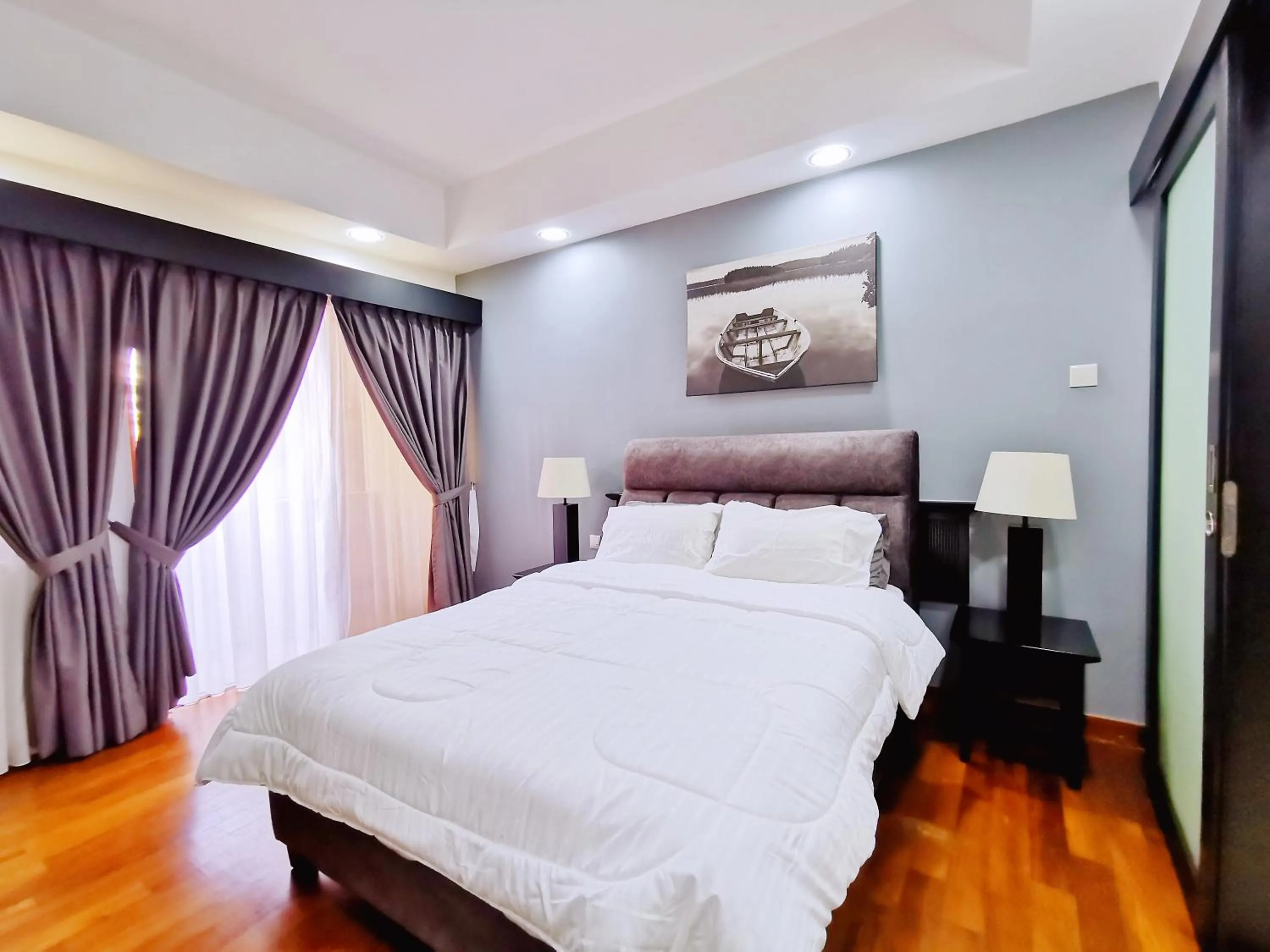 Bed in 【Amazing】Pool View 2BR Suite @ Pulai Springs Resort