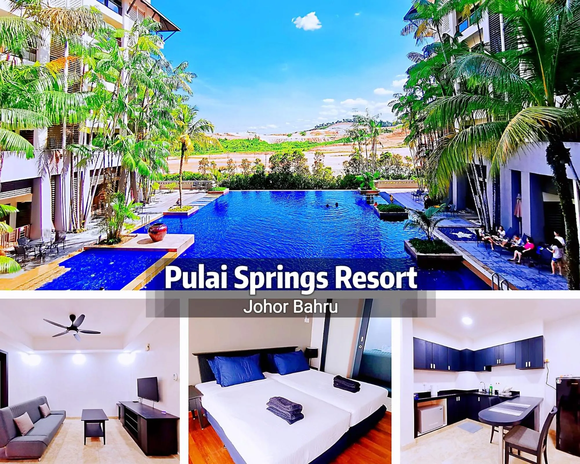 Property building in 【Amazing】Pool View 2BR Suite @ Pulai Springs Resort