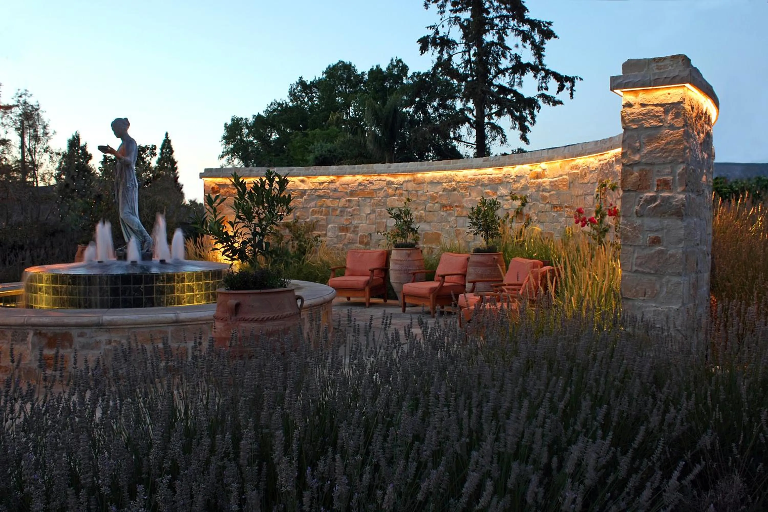 Patio in Napa Valley Lodge