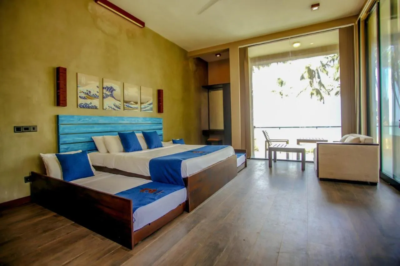 Bed in SOLUNA BEACH RESORT