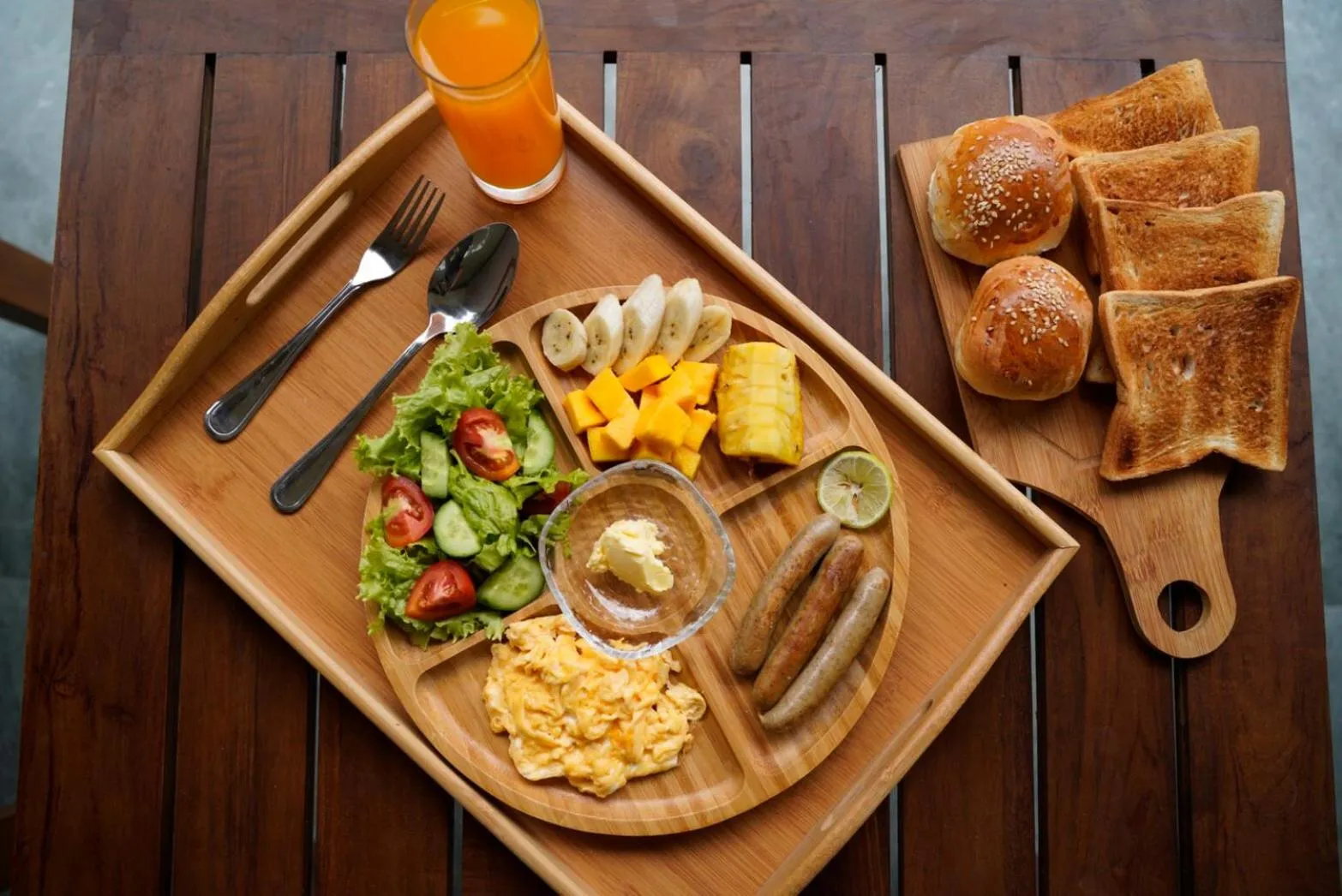 Breakfast in SOLUNA BEACH RESORT