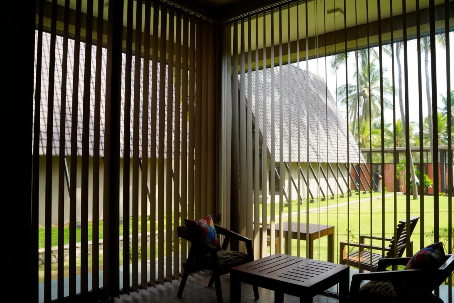 Inner courtyard view in SOLUNA BEACH RESORT