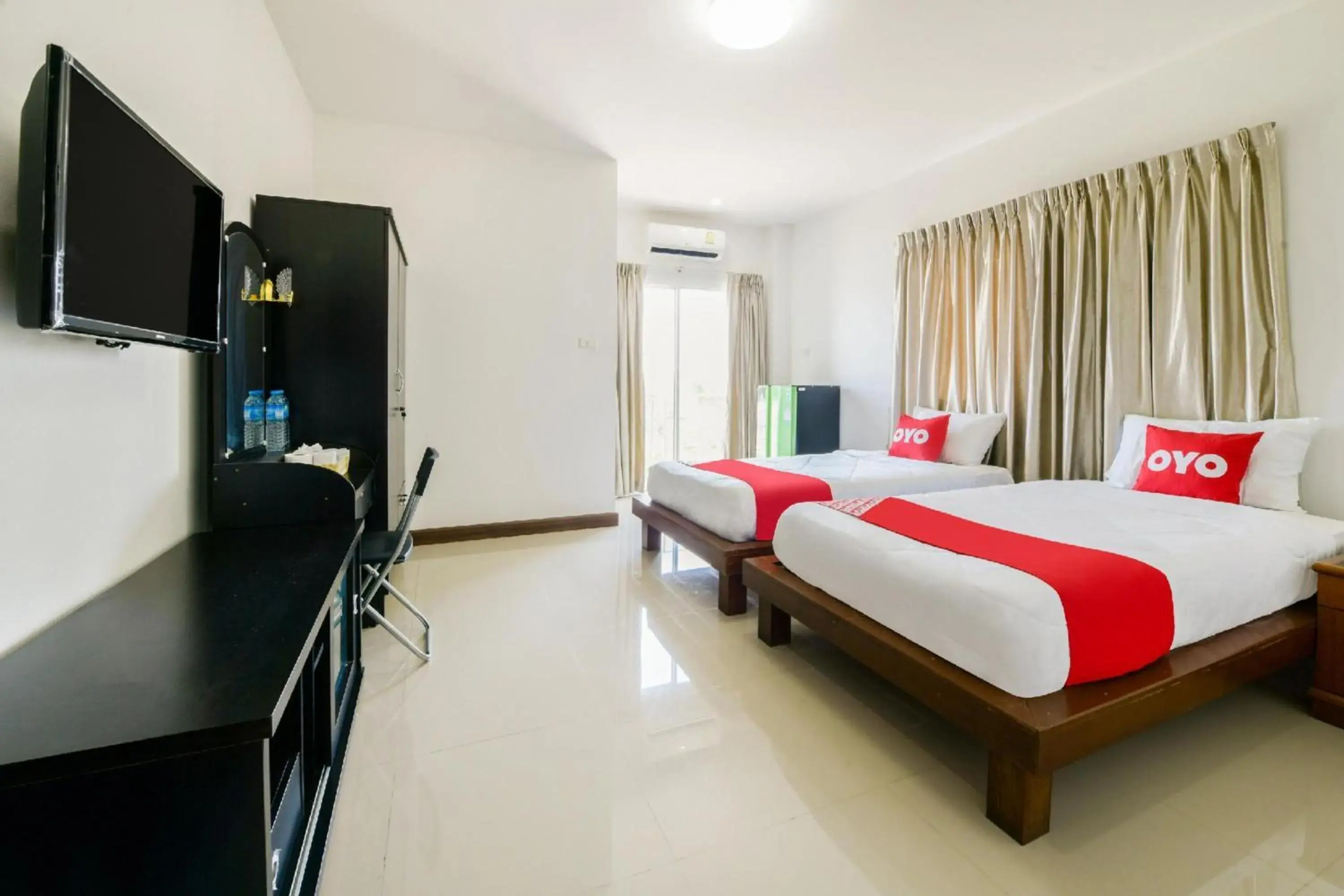 Standard Twin Room in OYO 350 Mae Saeng Place Standard Twin Room in OYO 350 Mae Saeng Place