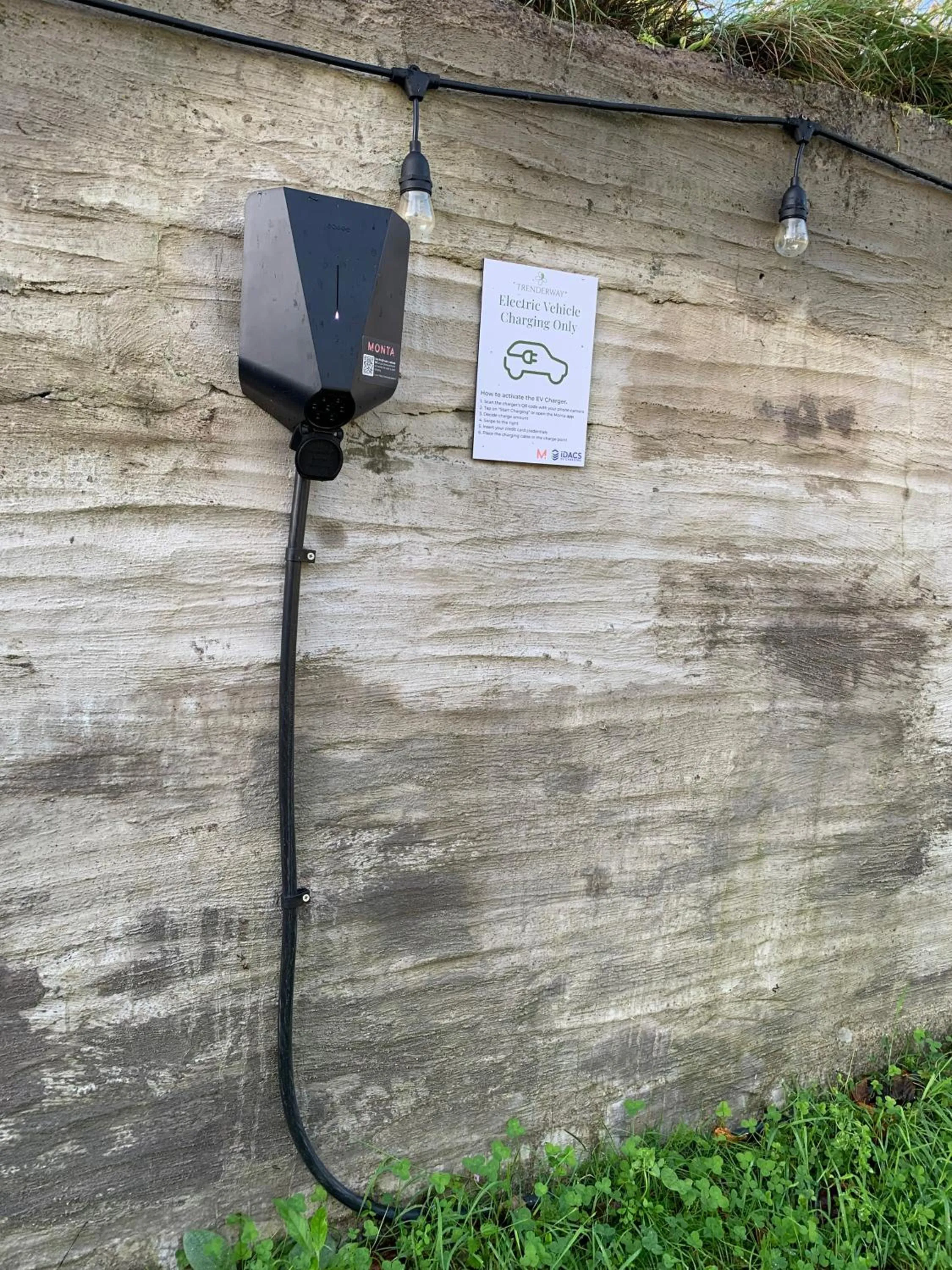 Parking in Trenderway Farm