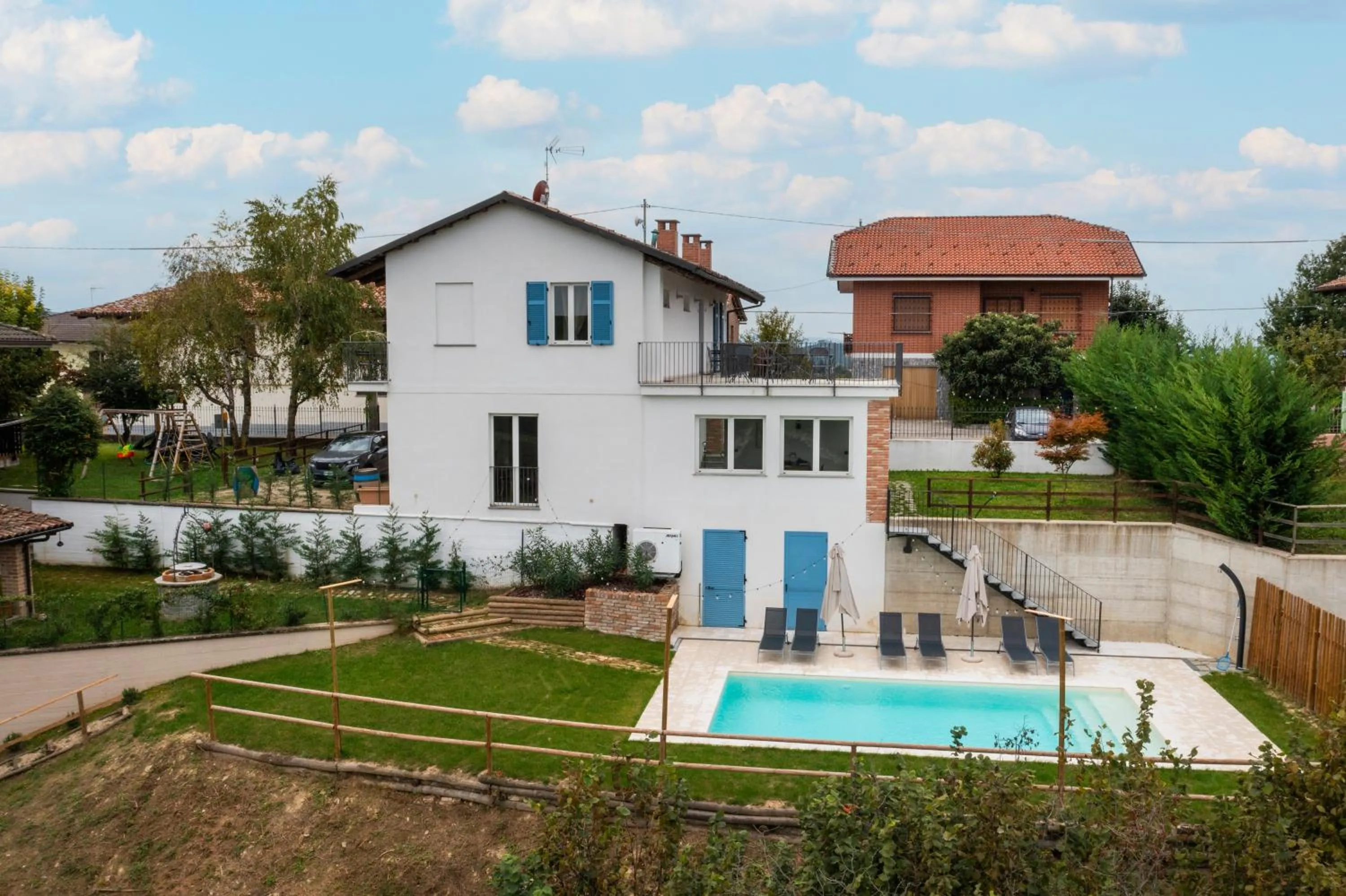 Swimming pool in Locanda Stardé