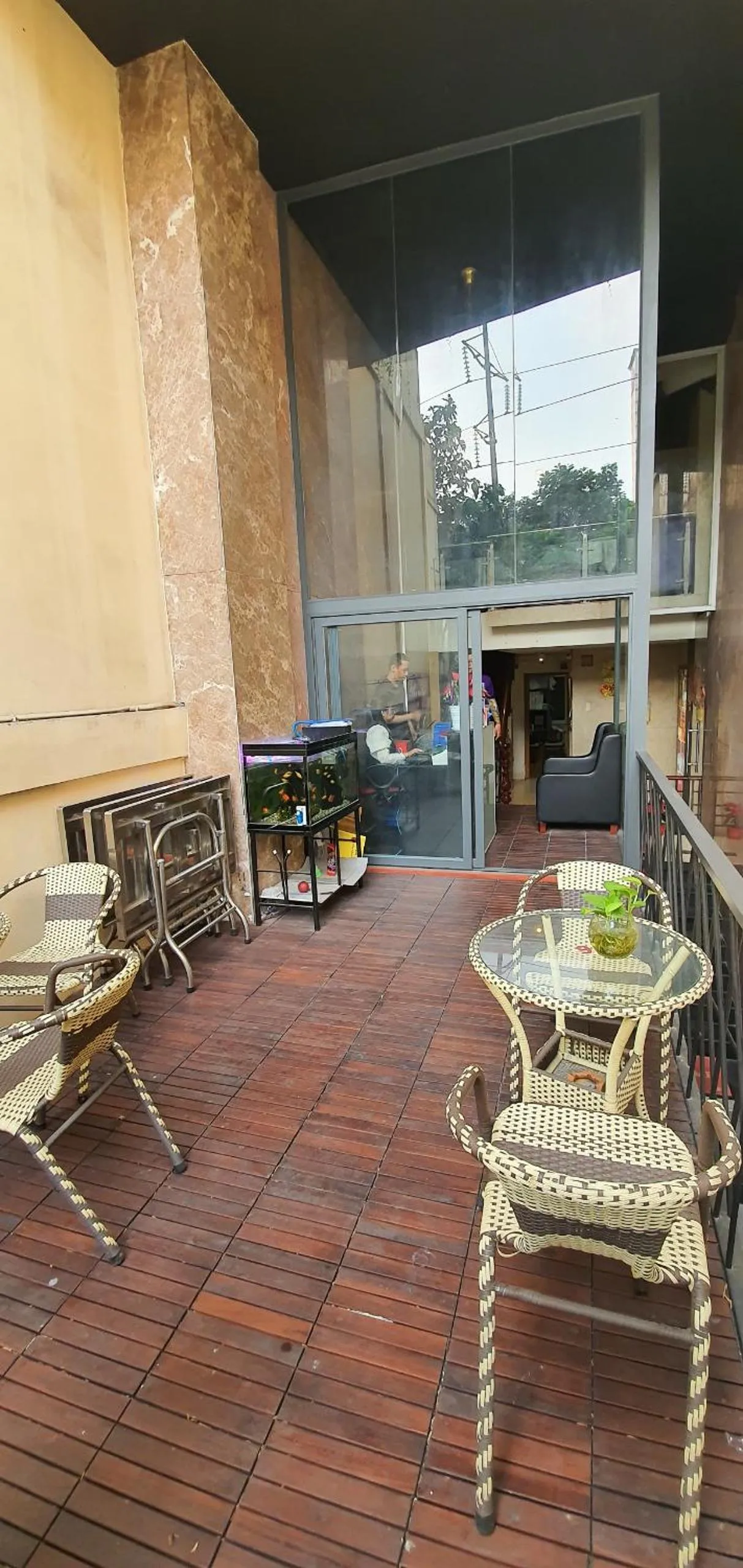 Patio in Bonita Boutique Hotel