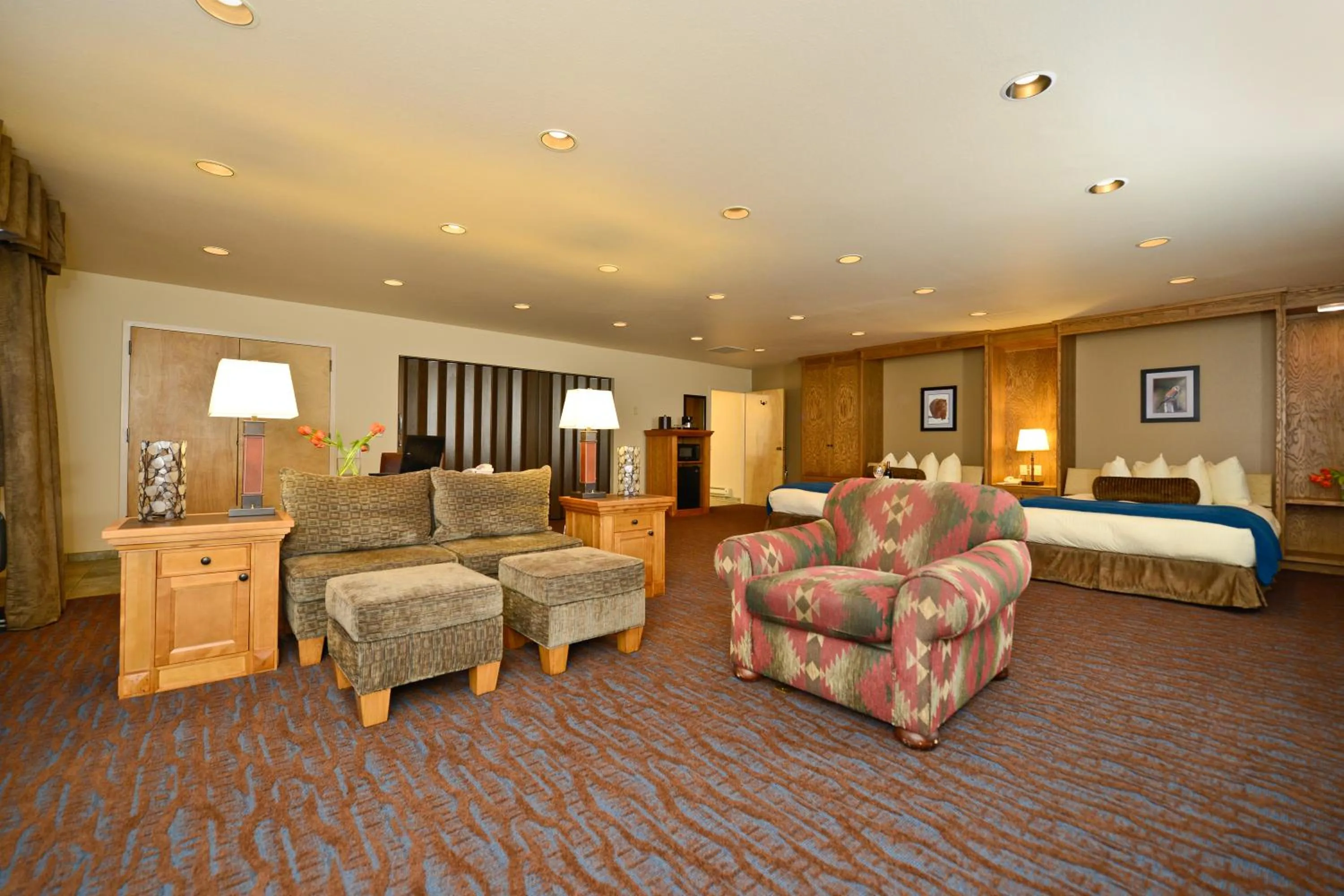 Bed in The Lexington at Jackson Hole