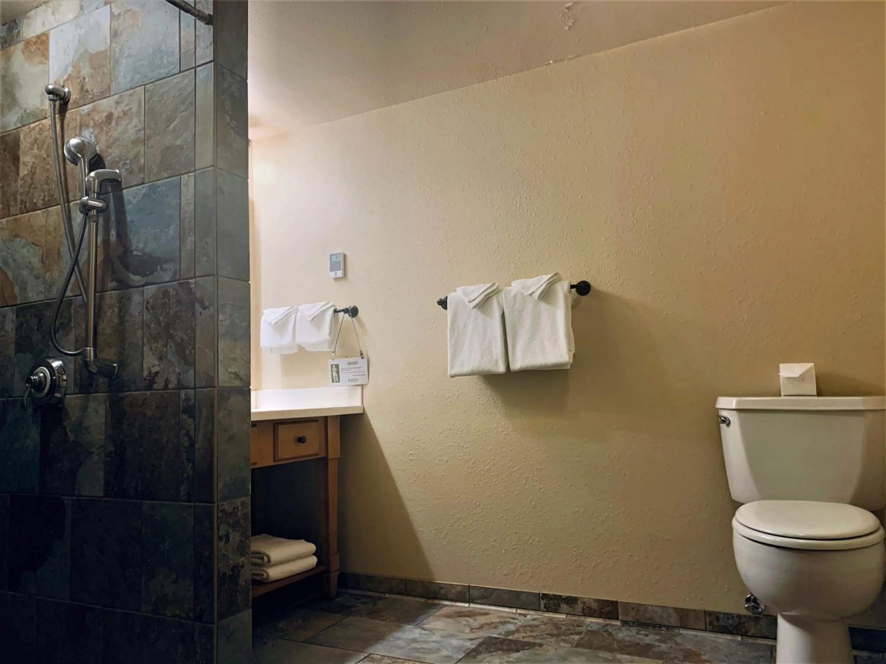 Shower in The Lexington at Jackson Hole