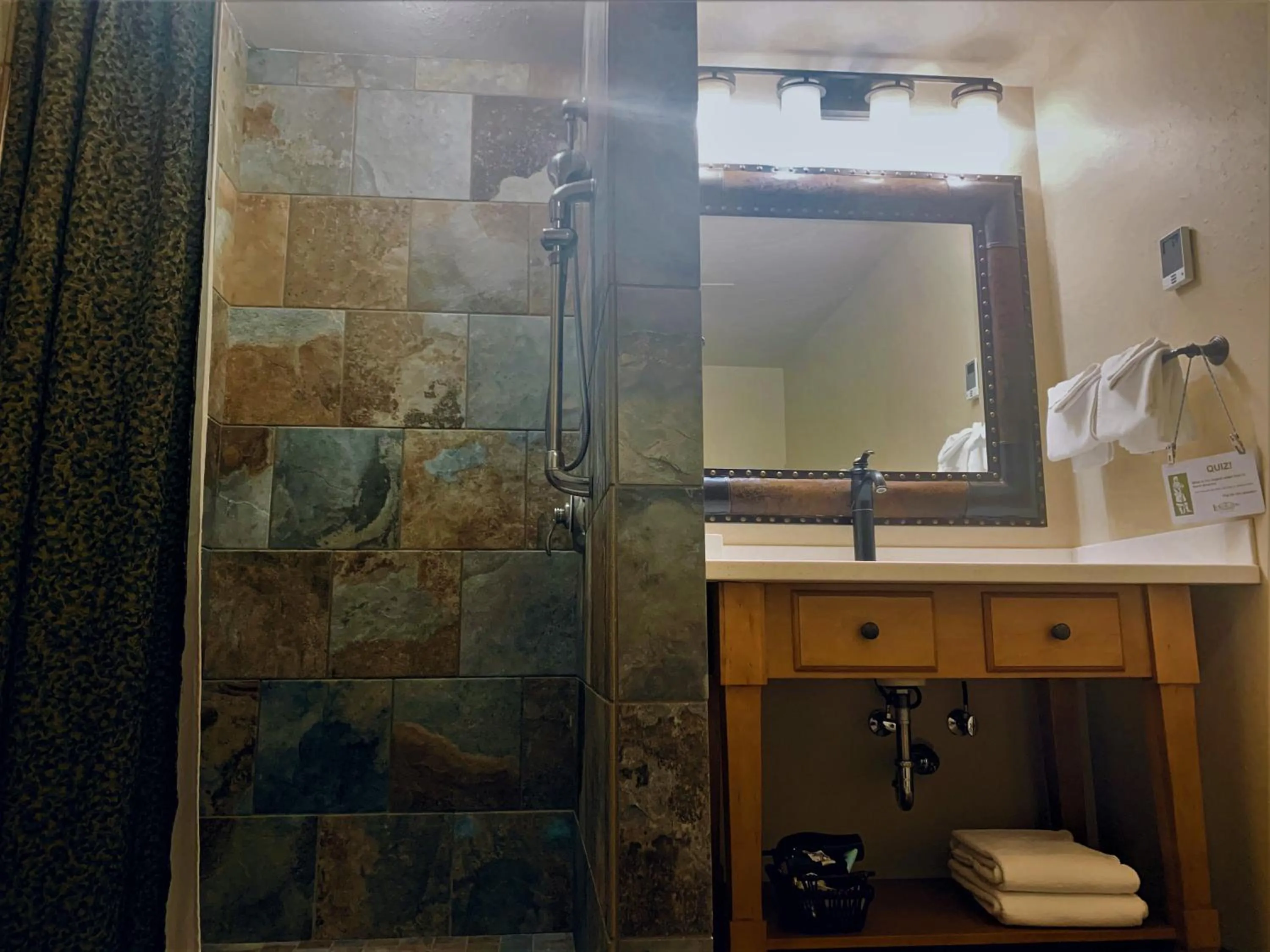 Shower in The Lexington at Jackson Hole