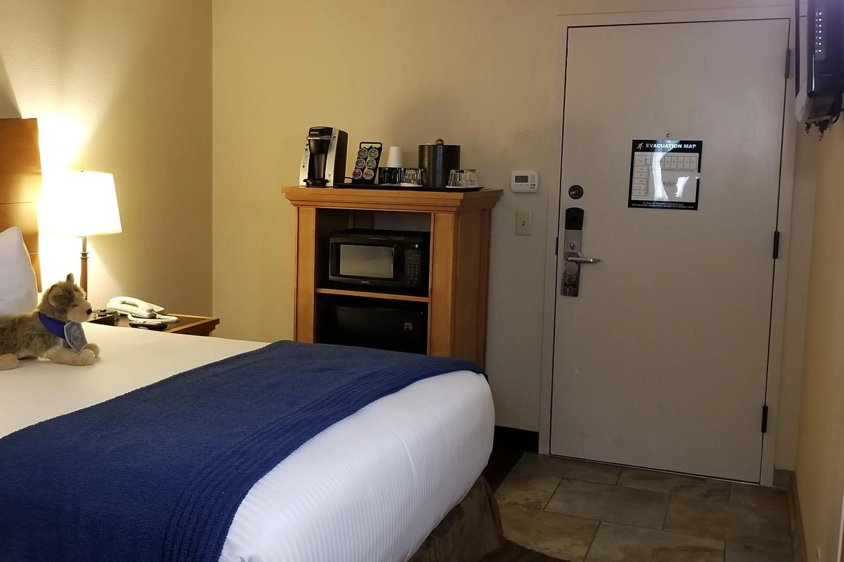 Bed in The Lexington at Jackson Hole