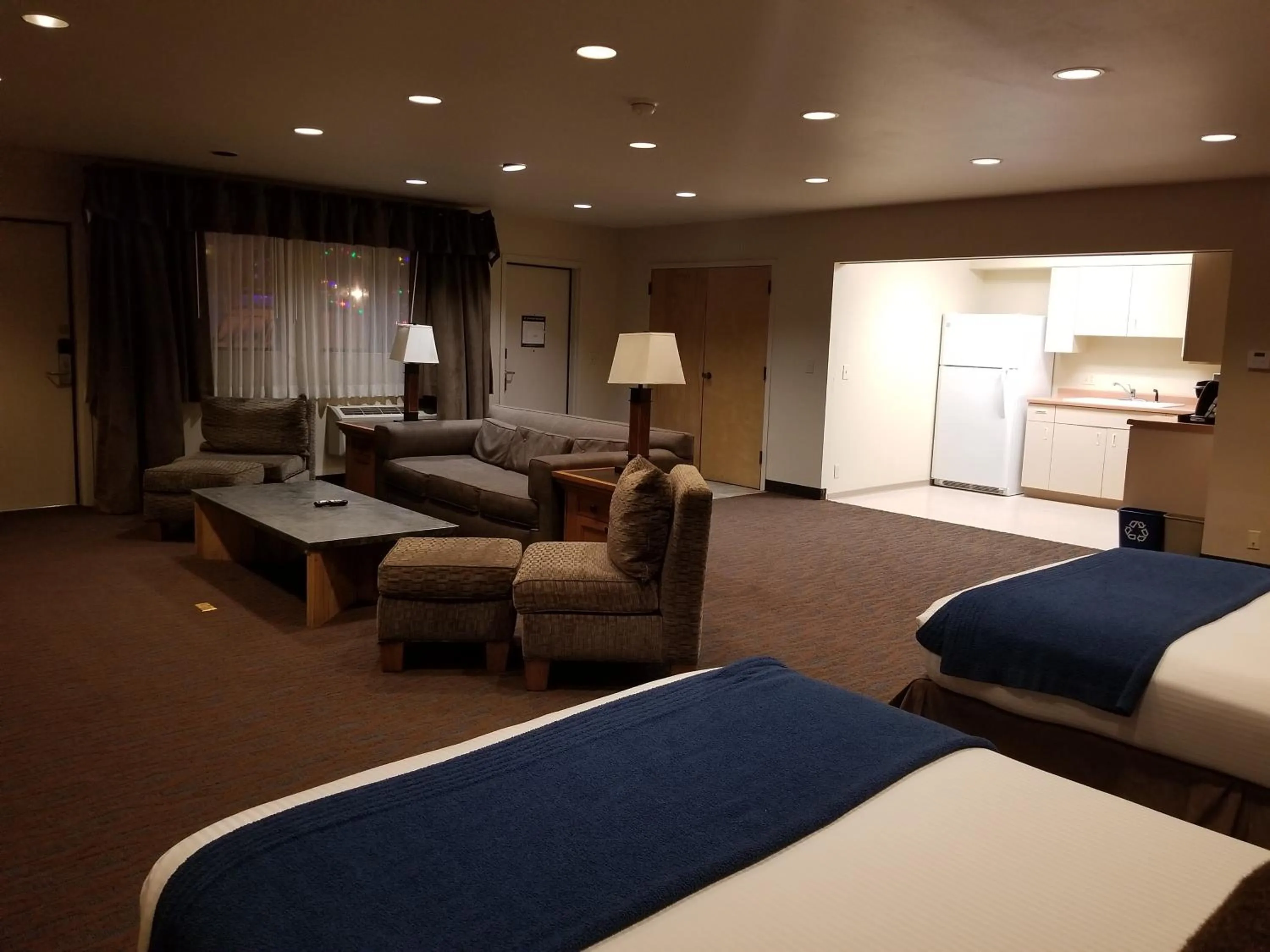 Bed in The Lexington at Jackson Hole