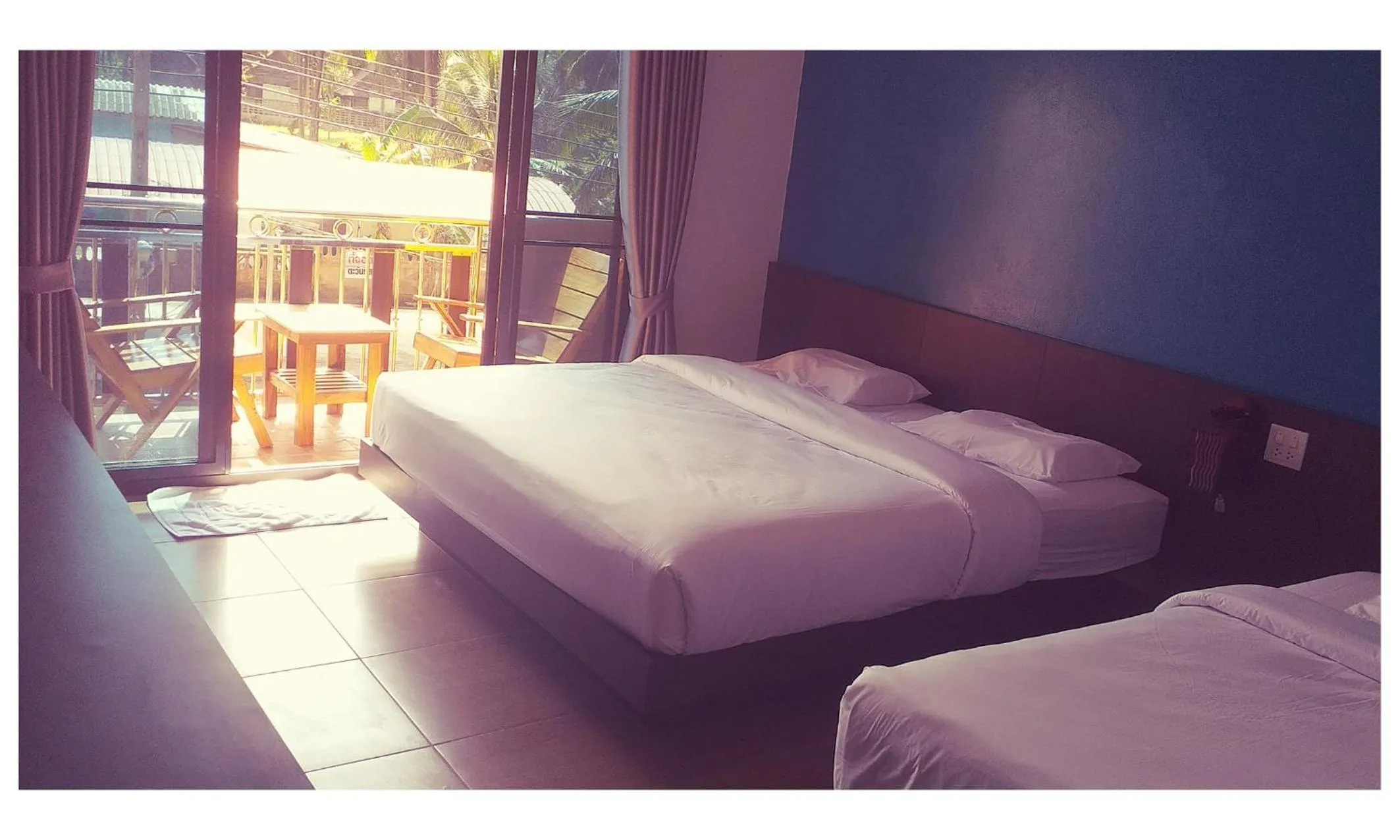 Bed in TAWAN RESORT