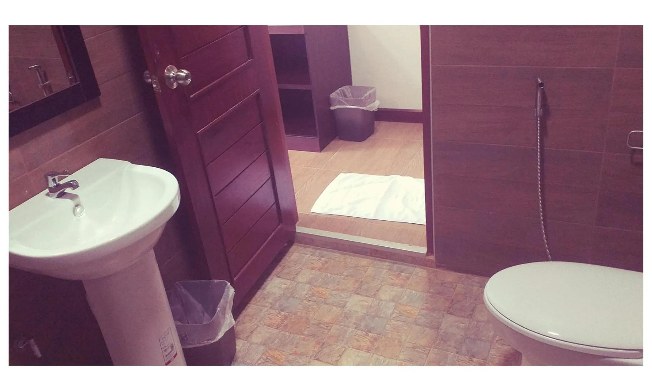 Bathroom in TAWAN RESORT