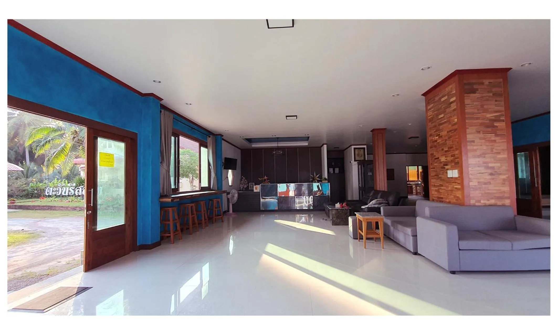 Lobby or reception in TAWAN RESORT