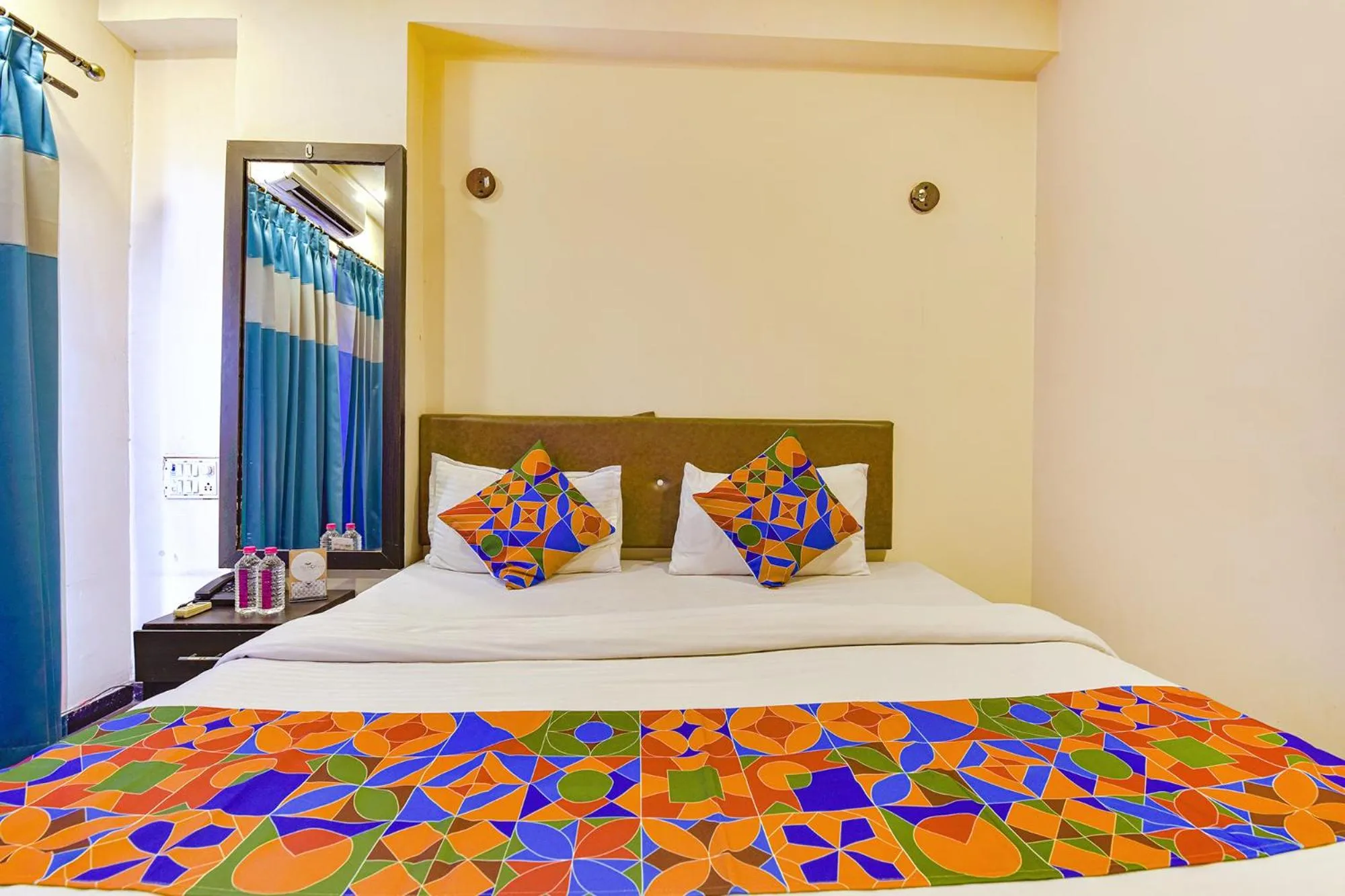 Bed in FabHotel Teliko Silver