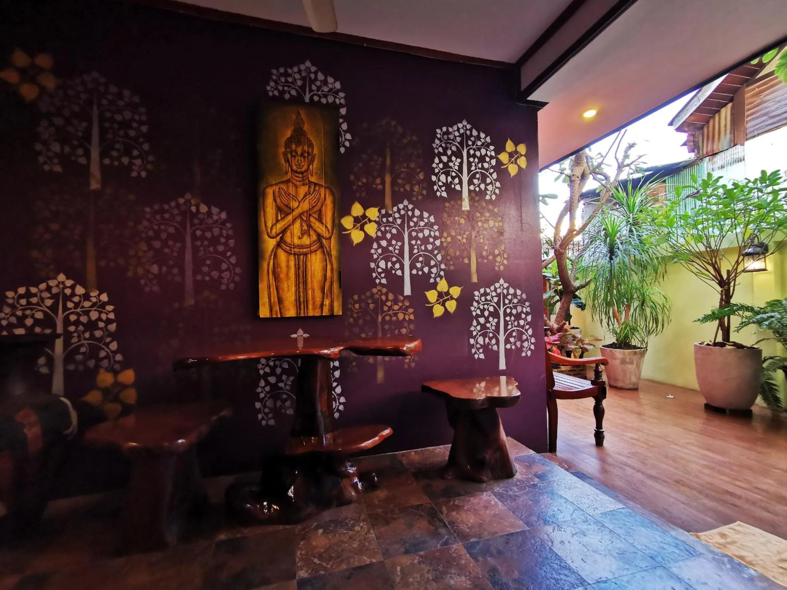 Seating area in TAVEE Guesthouse