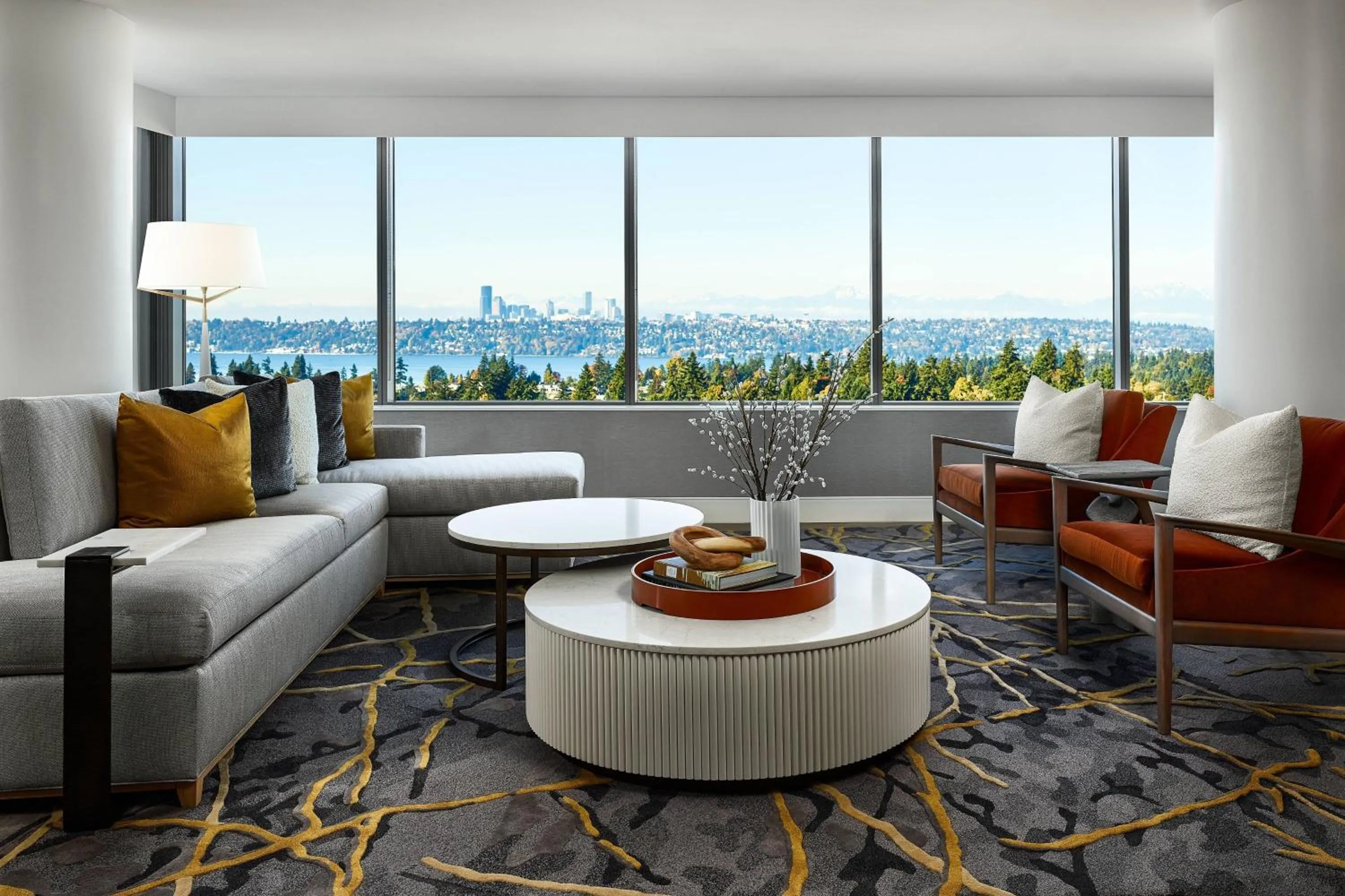 Living room in The Westin Bellevue