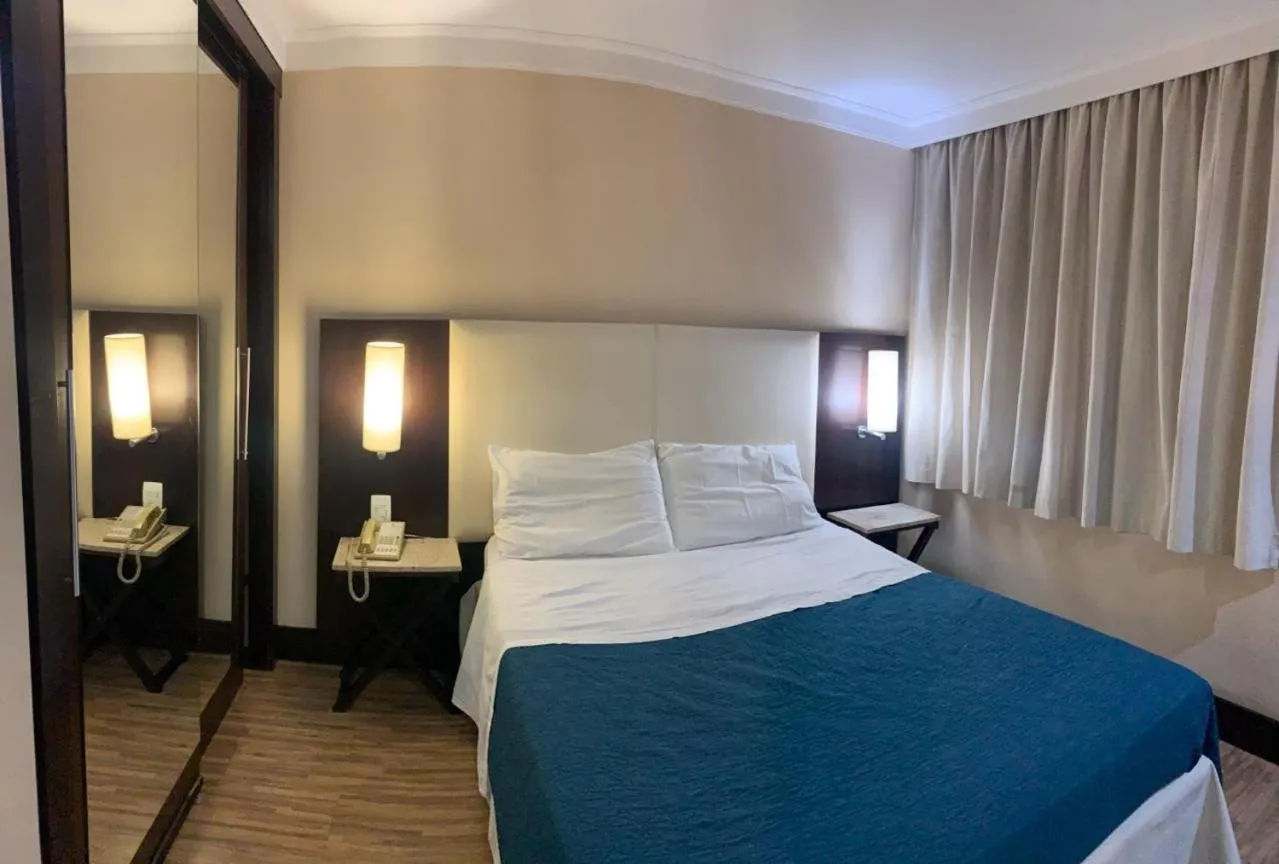 Bed in Charmoso Flat na Alameda Santos