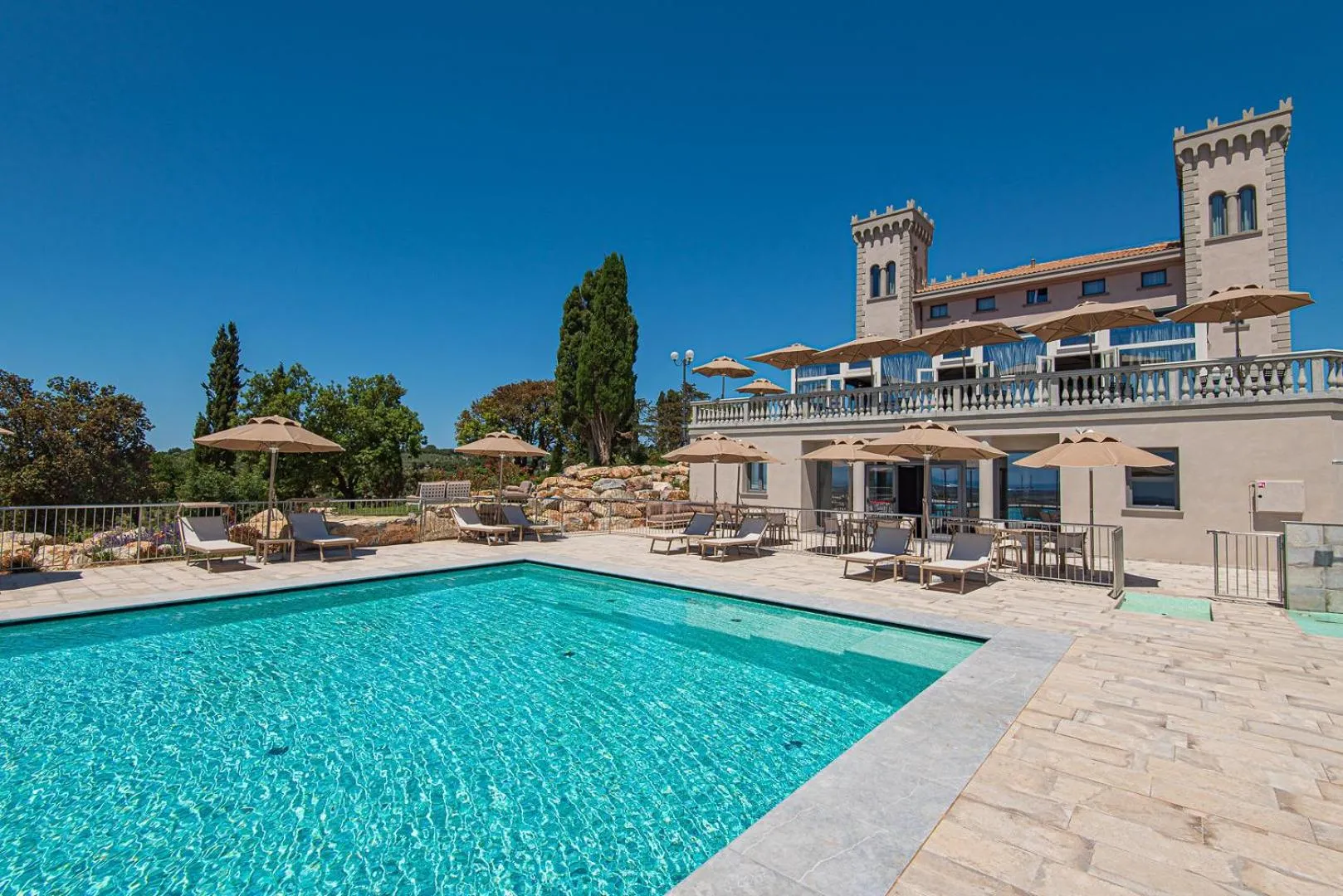 Property building in Castello Bonaria Wine & Spa Resort