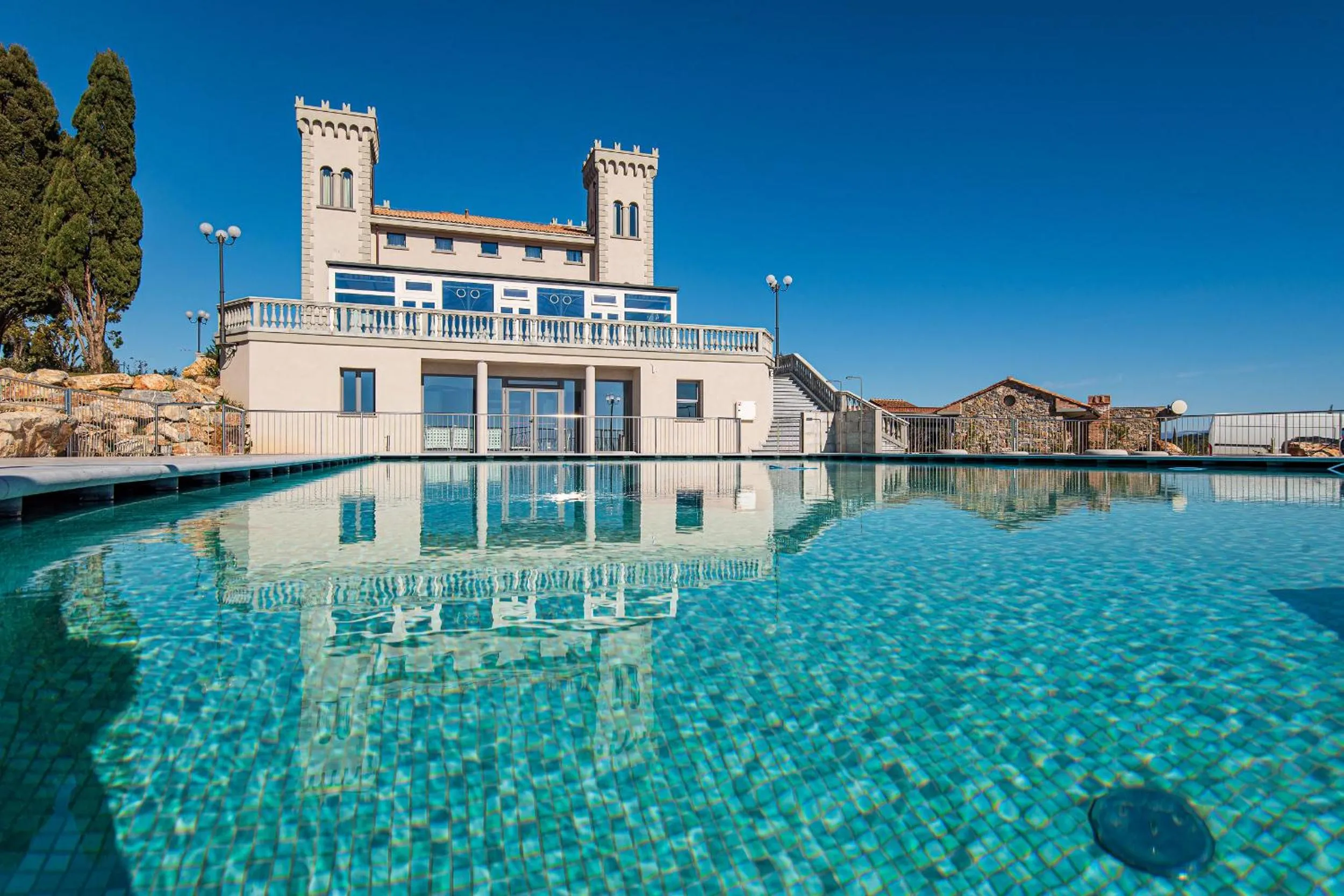 Property building in Castello Bonaria Wine & Spa Resort