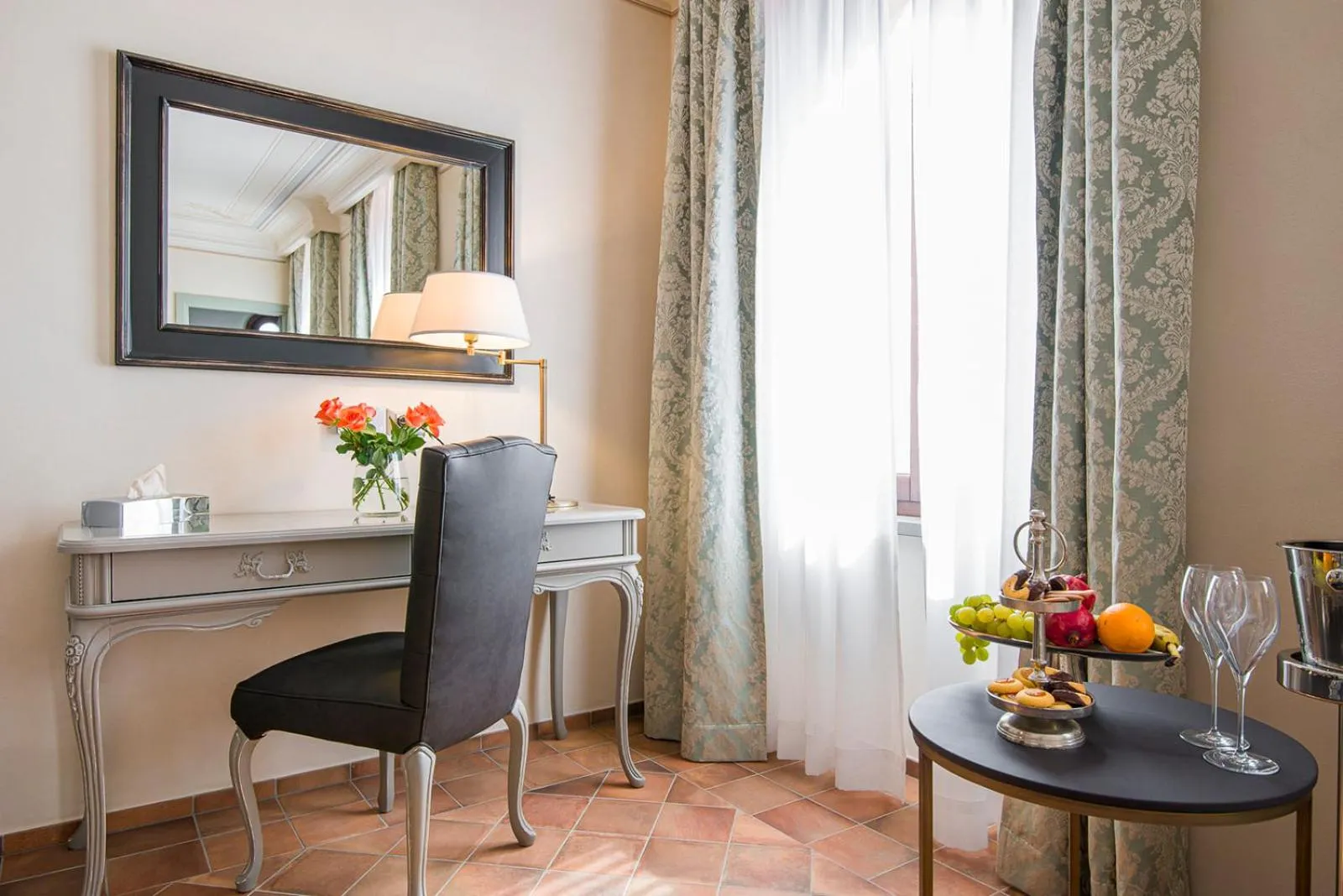 Decorative detail in Castello Bonaria Wine & Spa Resort