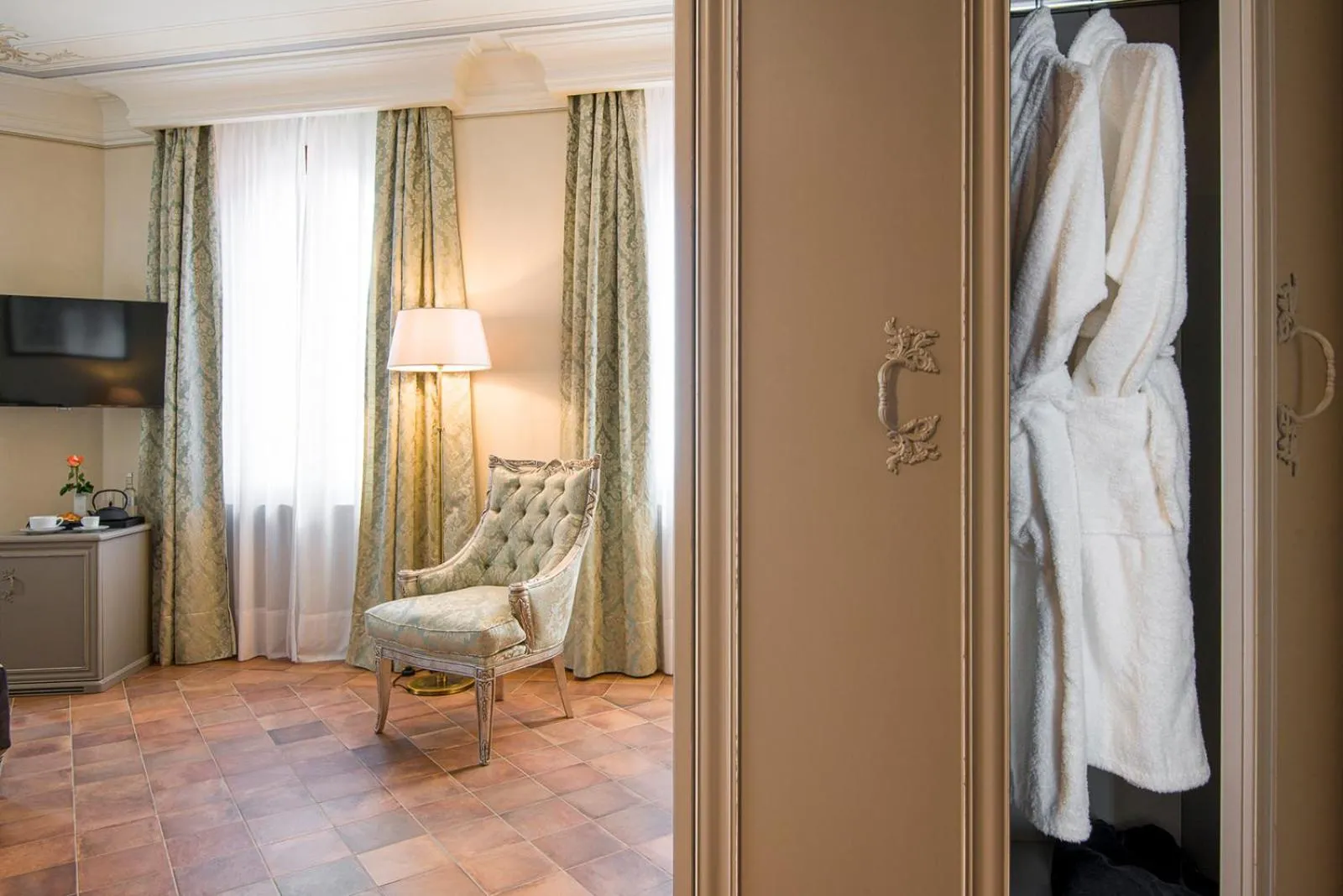 Bedroom in Castello Bonaria Wine & Spa Resort