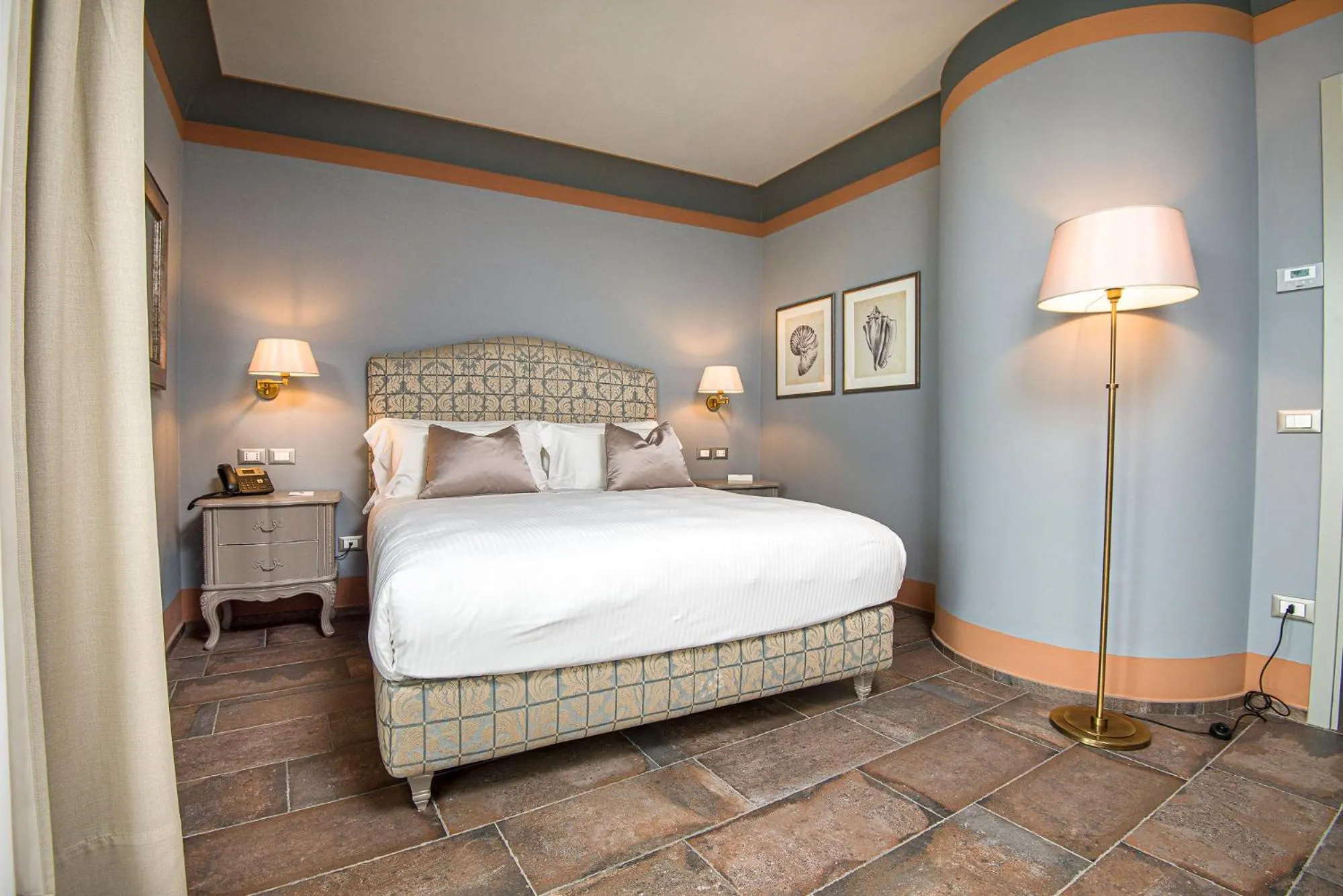 Bed in Castello Bonaria Wine & Spa Resort