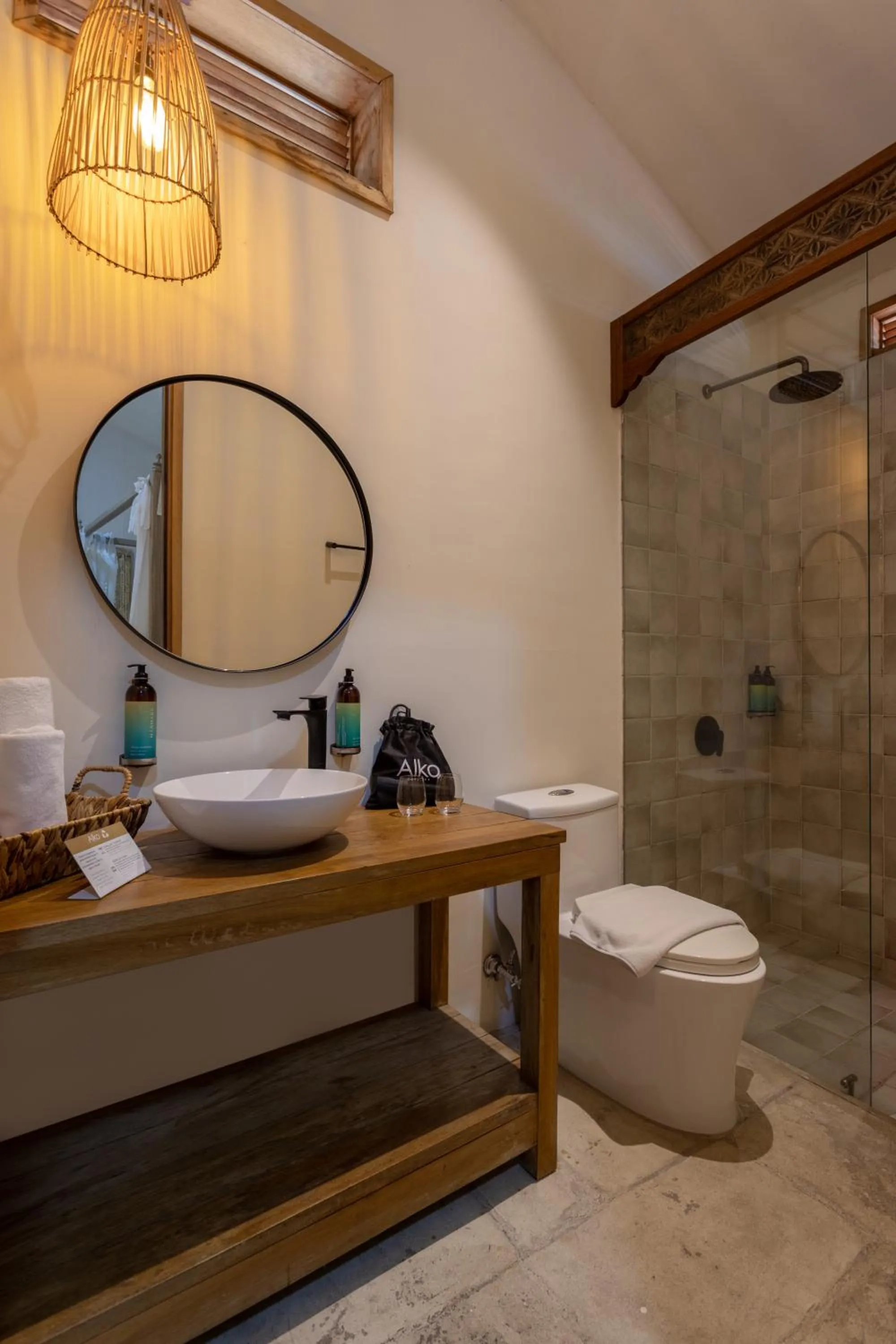 Bathroom in Alko Hotel Casa Nispero