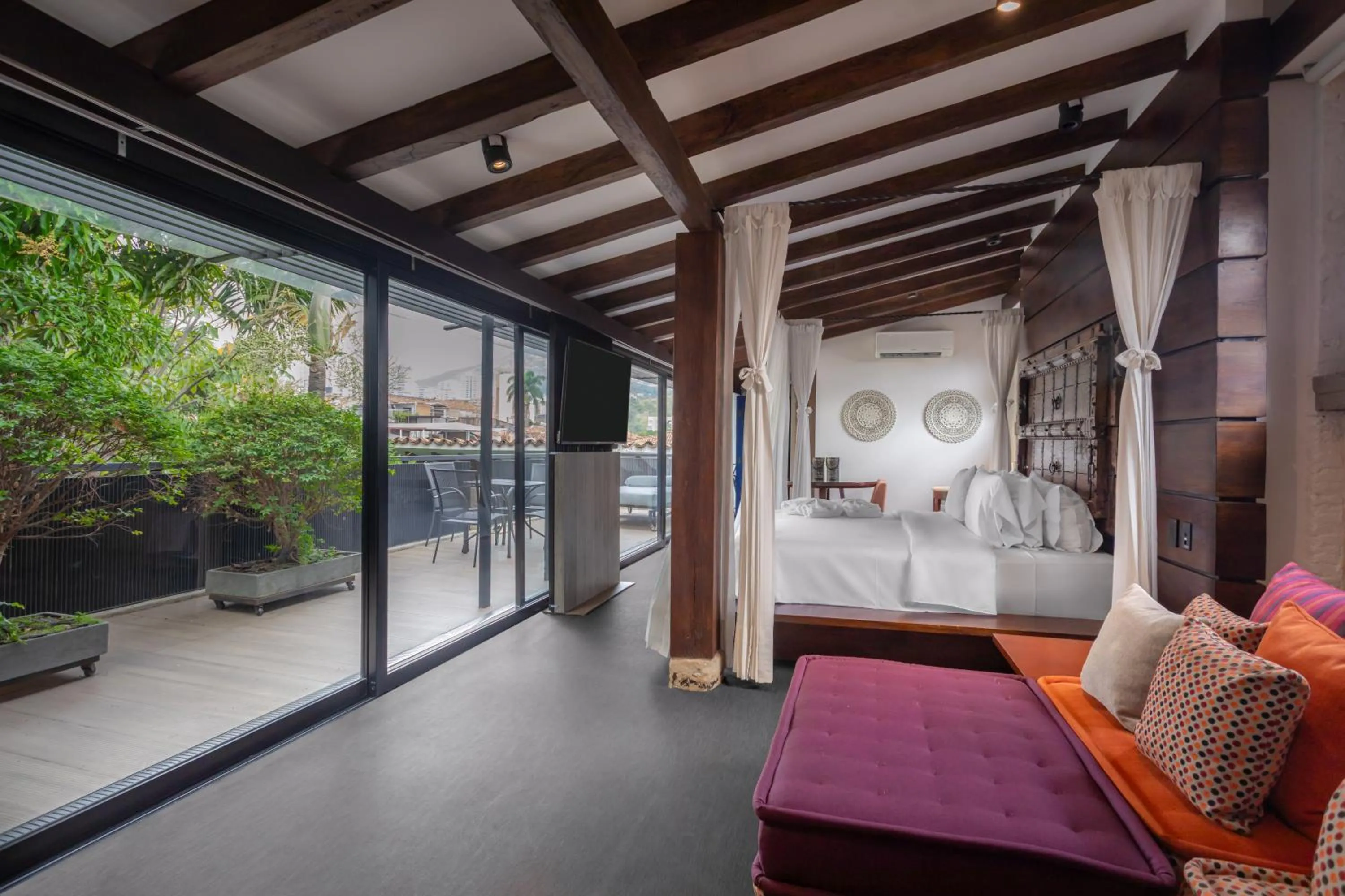 Bed in Alko Hotel Casa Nispero