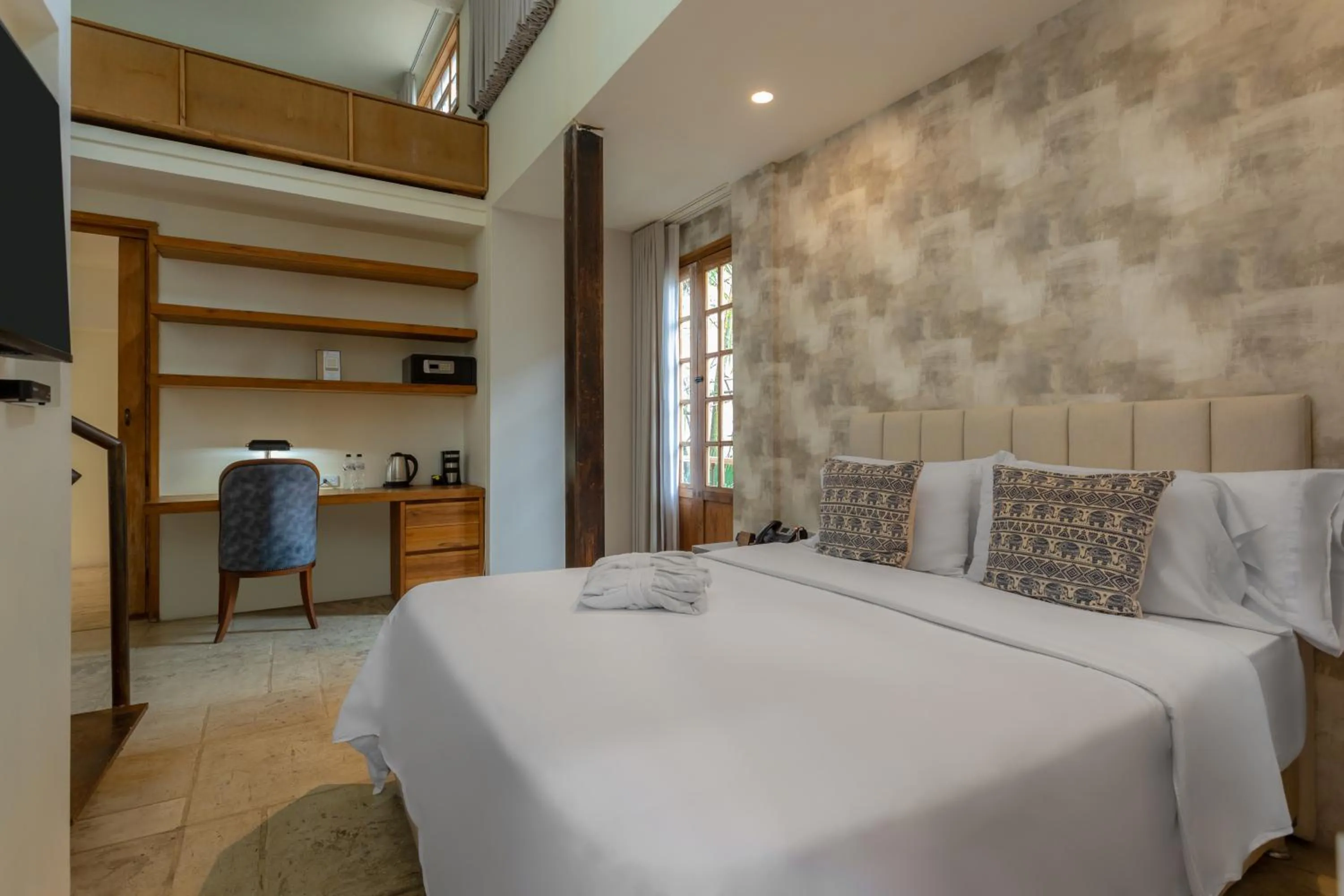 Bed in Alko Hotel Casa Nispero