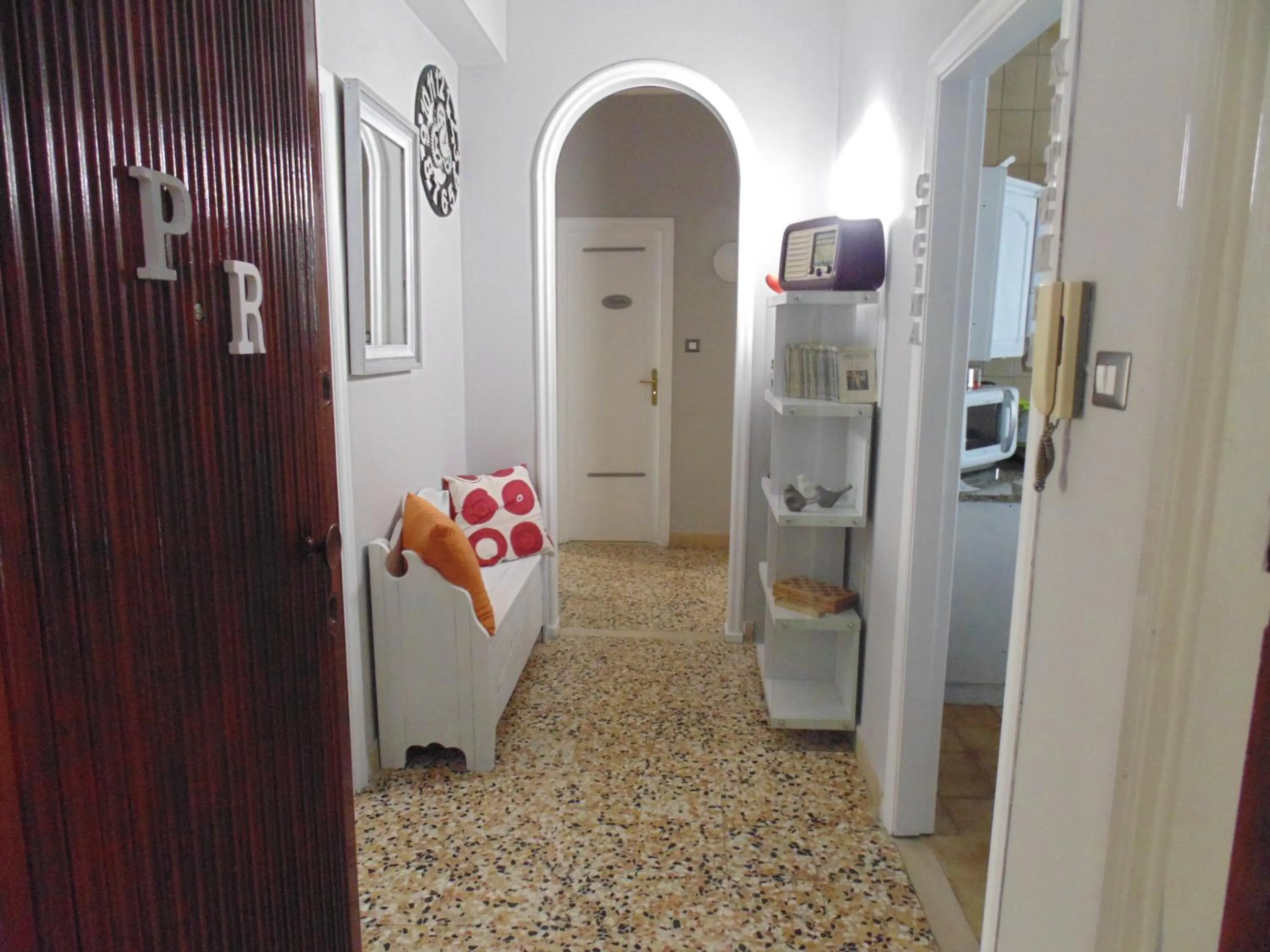 Area and facilities in Parthenope rooms