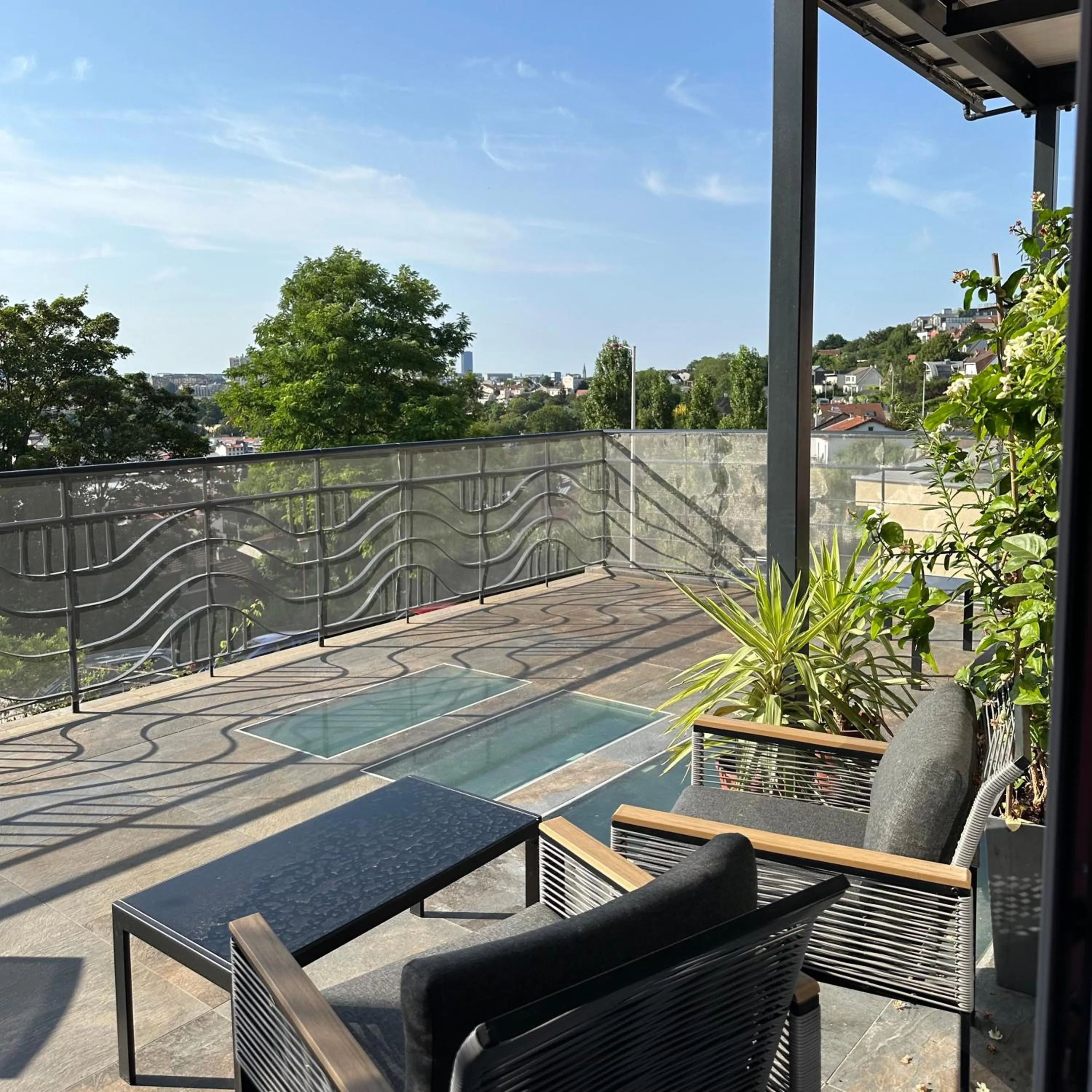 Patio in La Maison Du Coteau