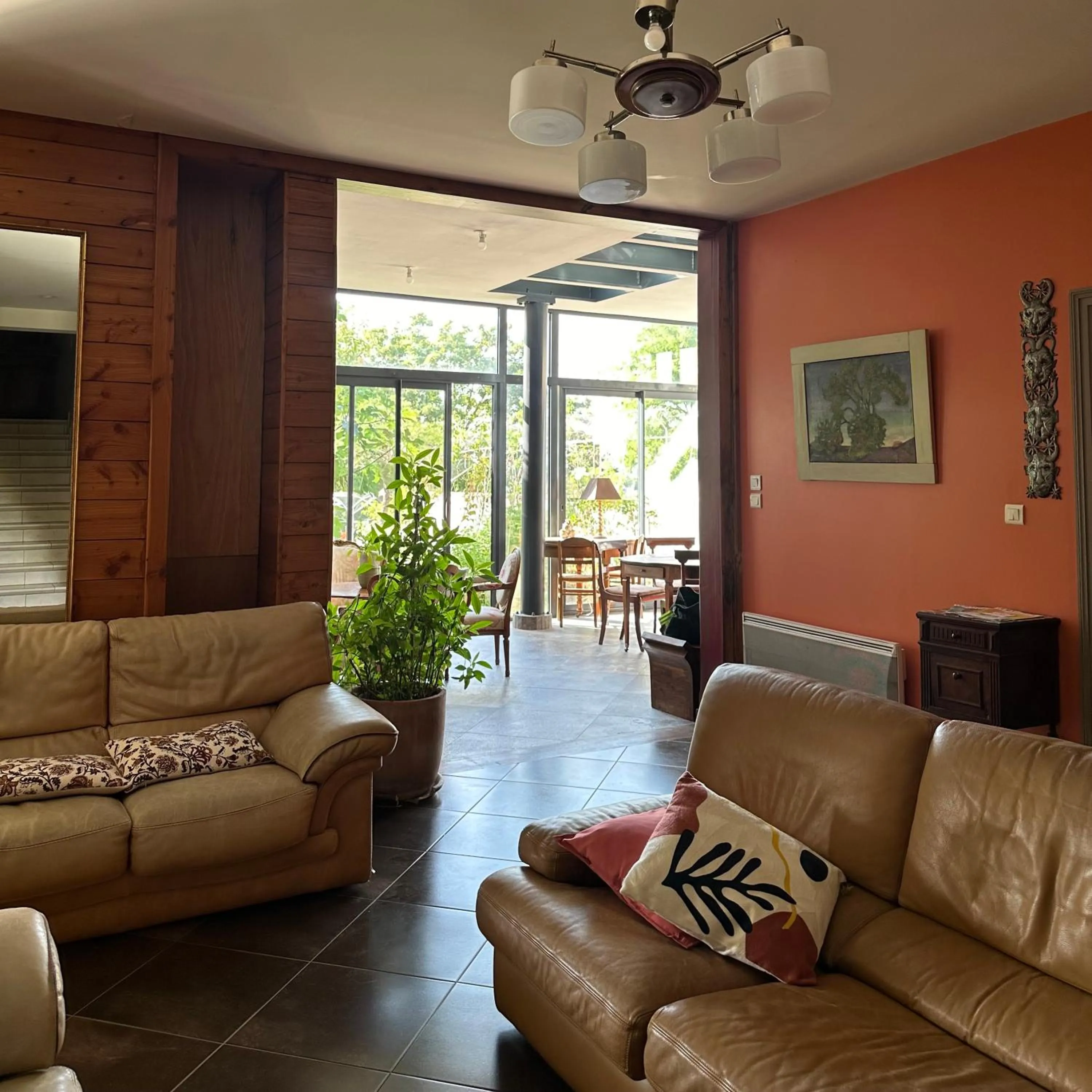 Living room in La Maison Du Coteau