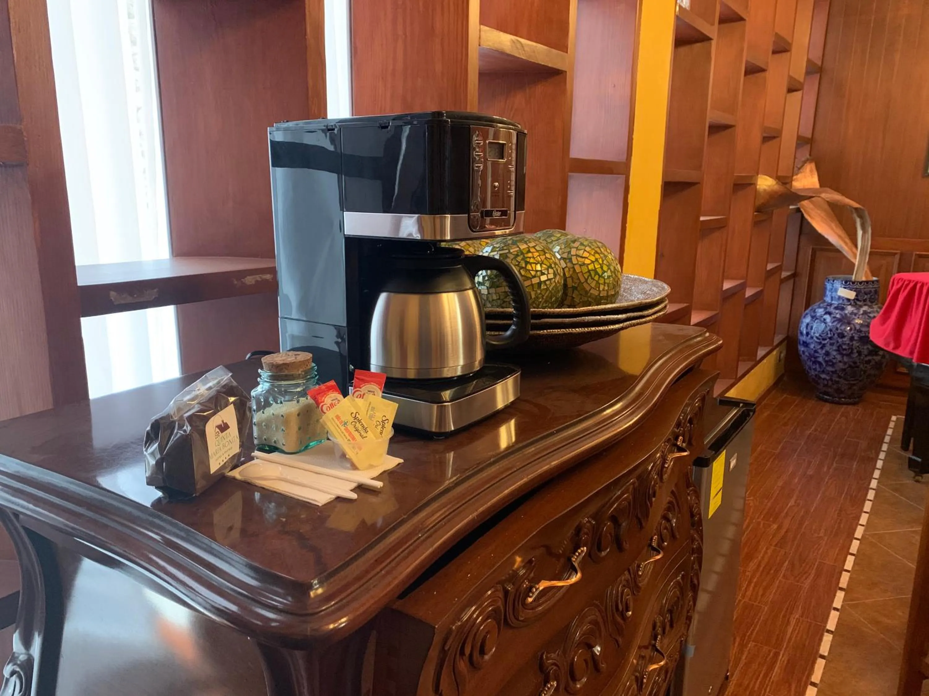 Coffee/tea facilities in Quinta Maria Bonita Hotel Boutique