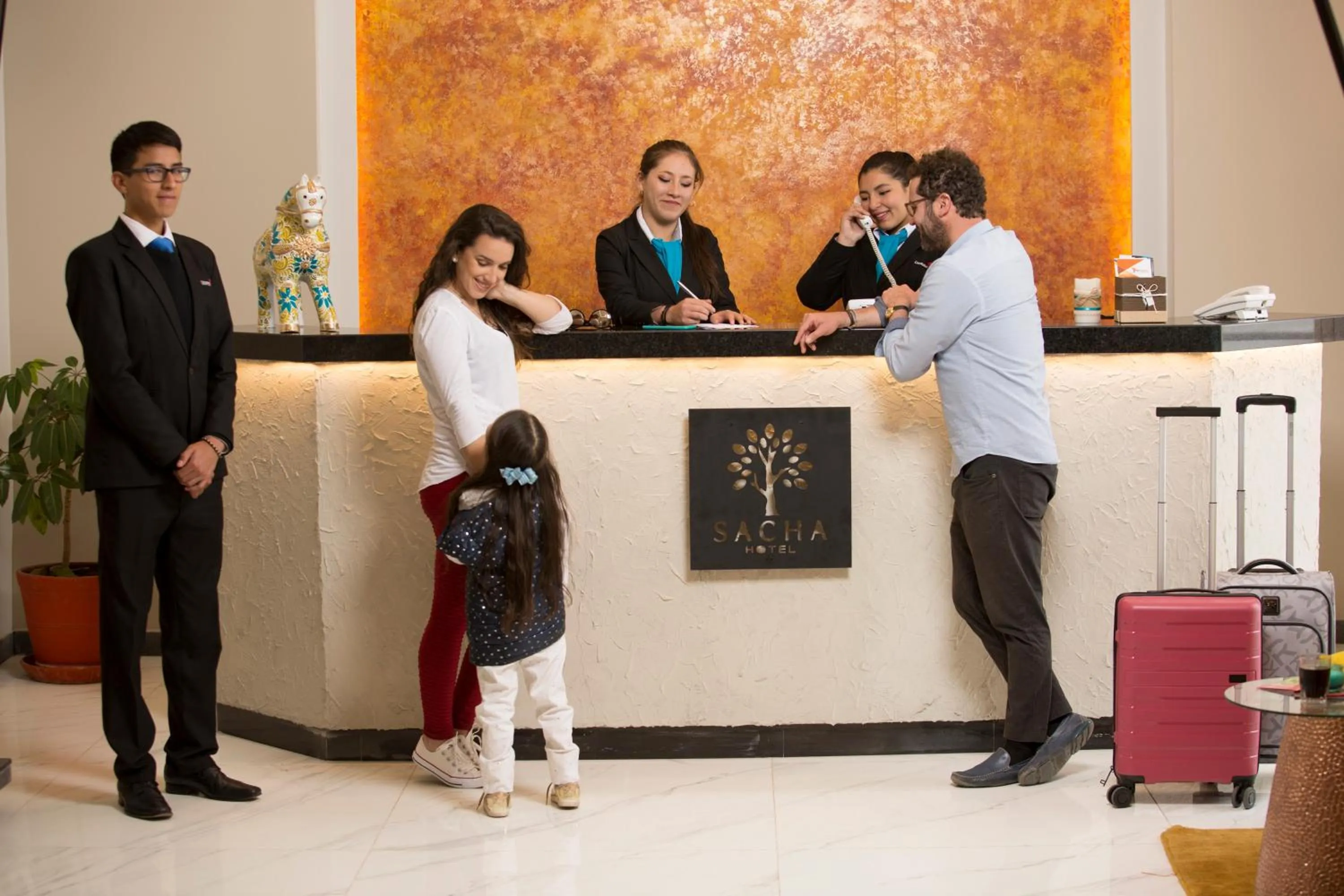 Lobby or reception in SACHA Centric