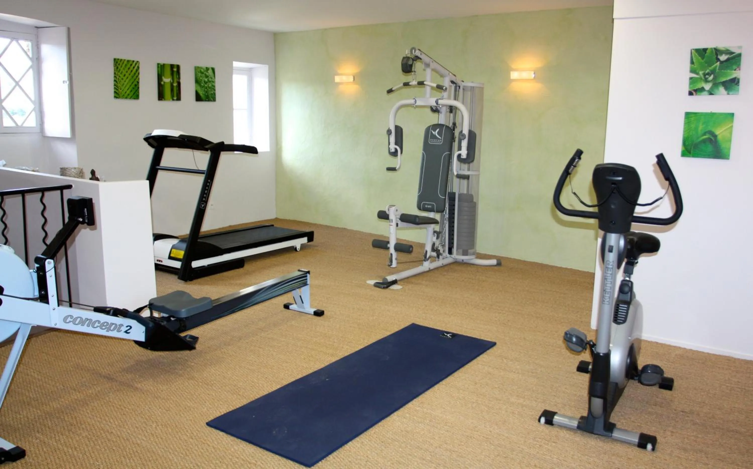 Fitness centre/facilities in Chateau de Creissels