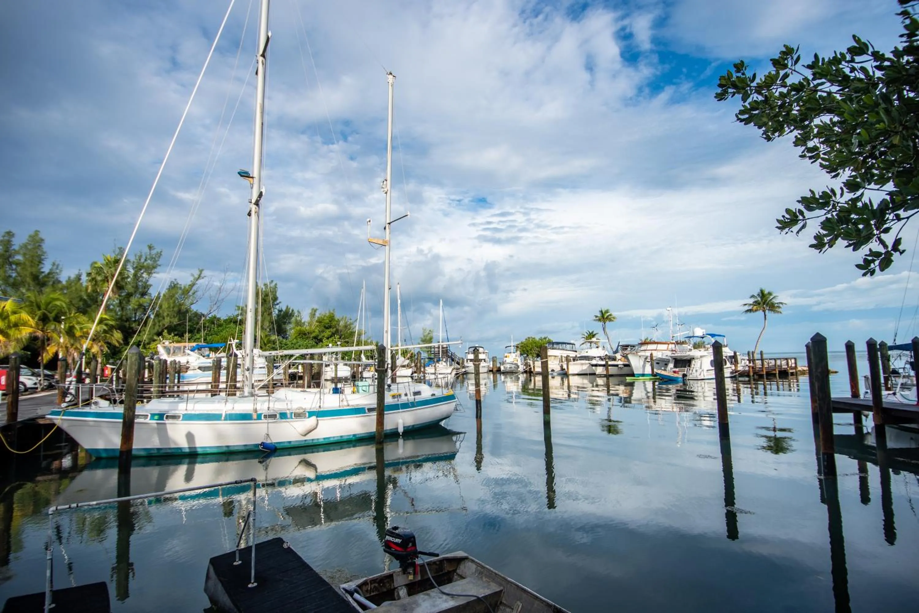 Property building in Banana Bay Resort & Marina