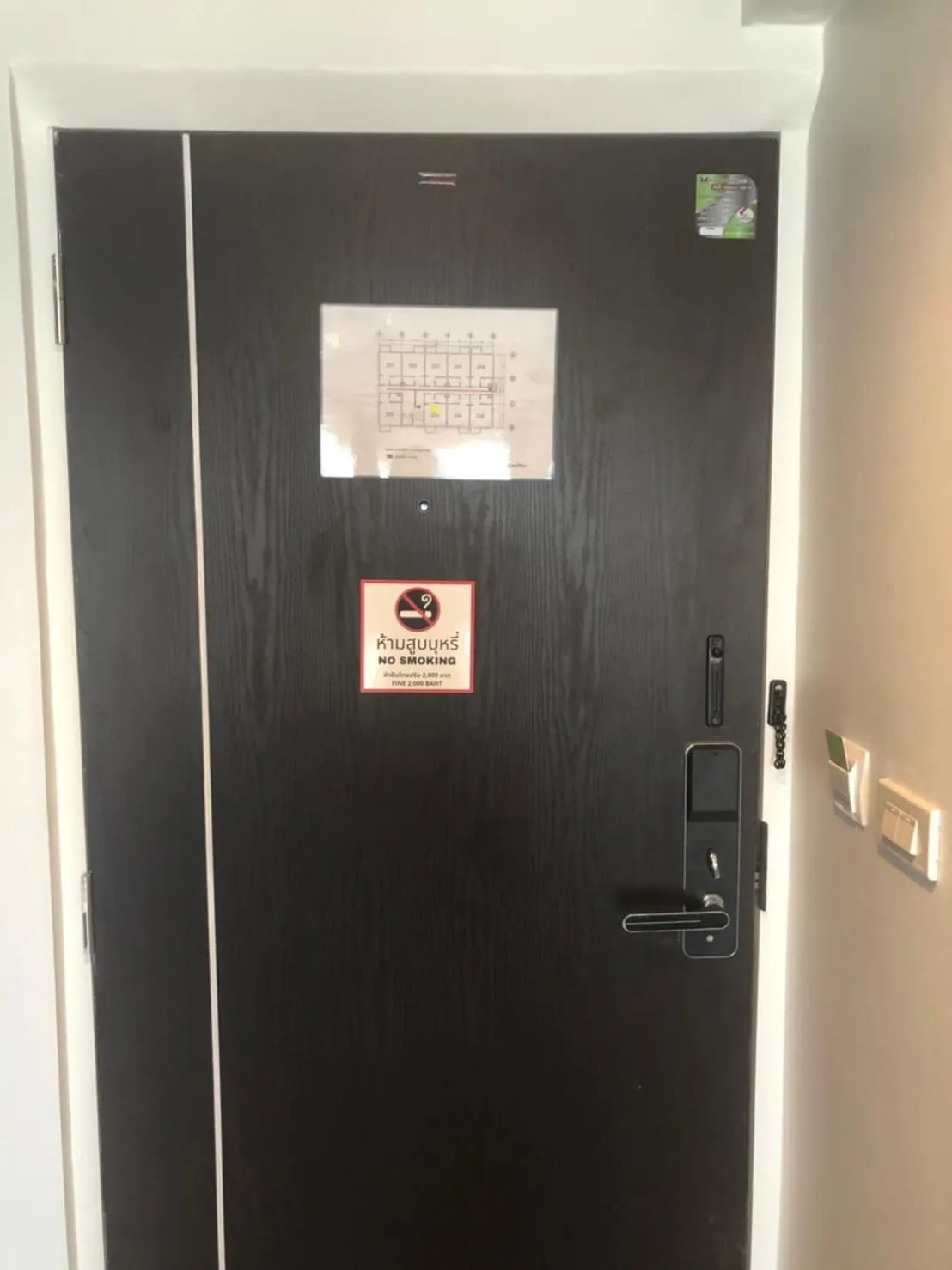 Floor plan in T-NEE Hotel@Udon