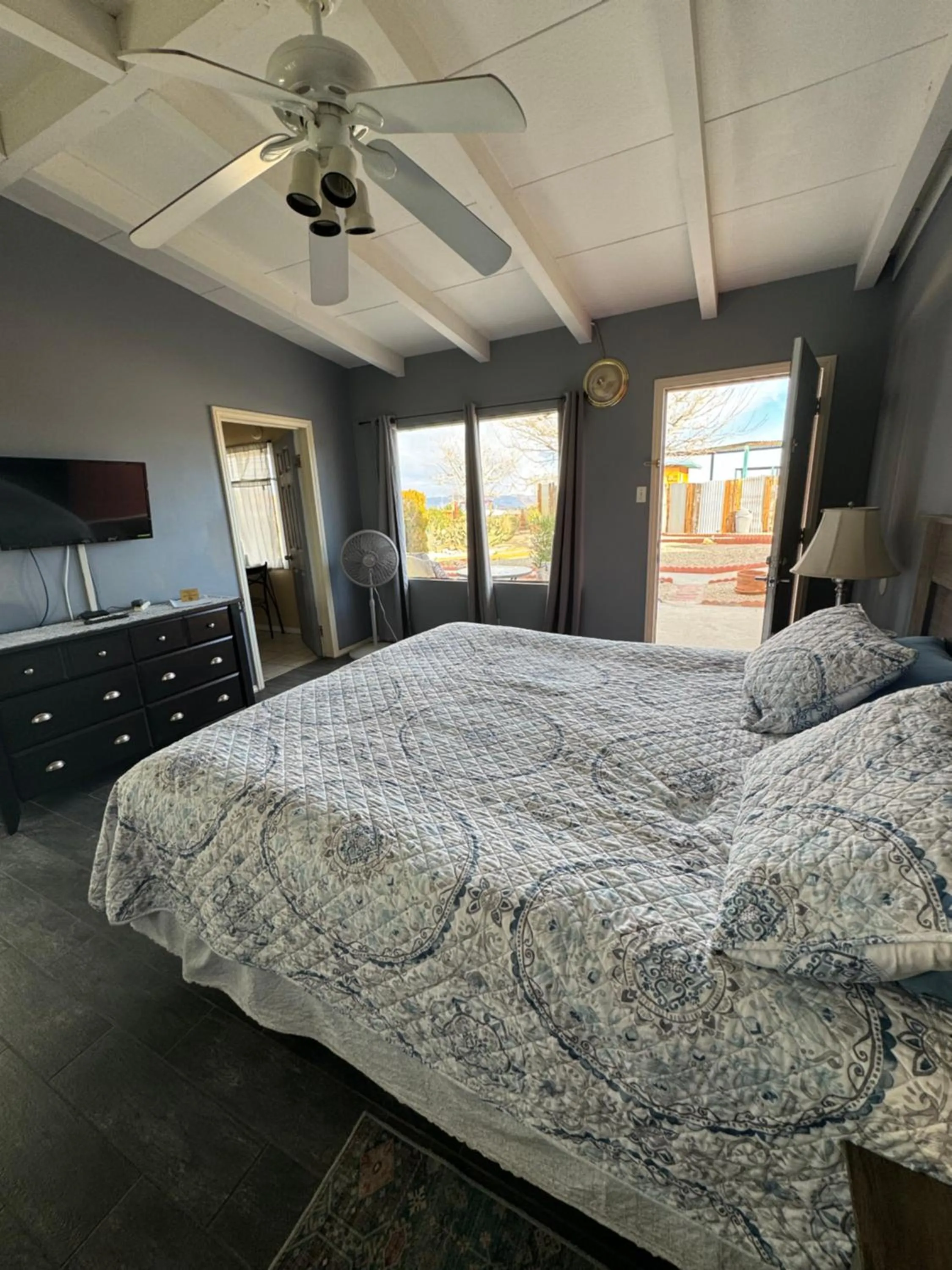 Bed in Harmony Motel