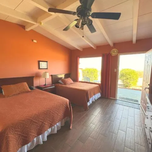 Bed in Harmony Motel