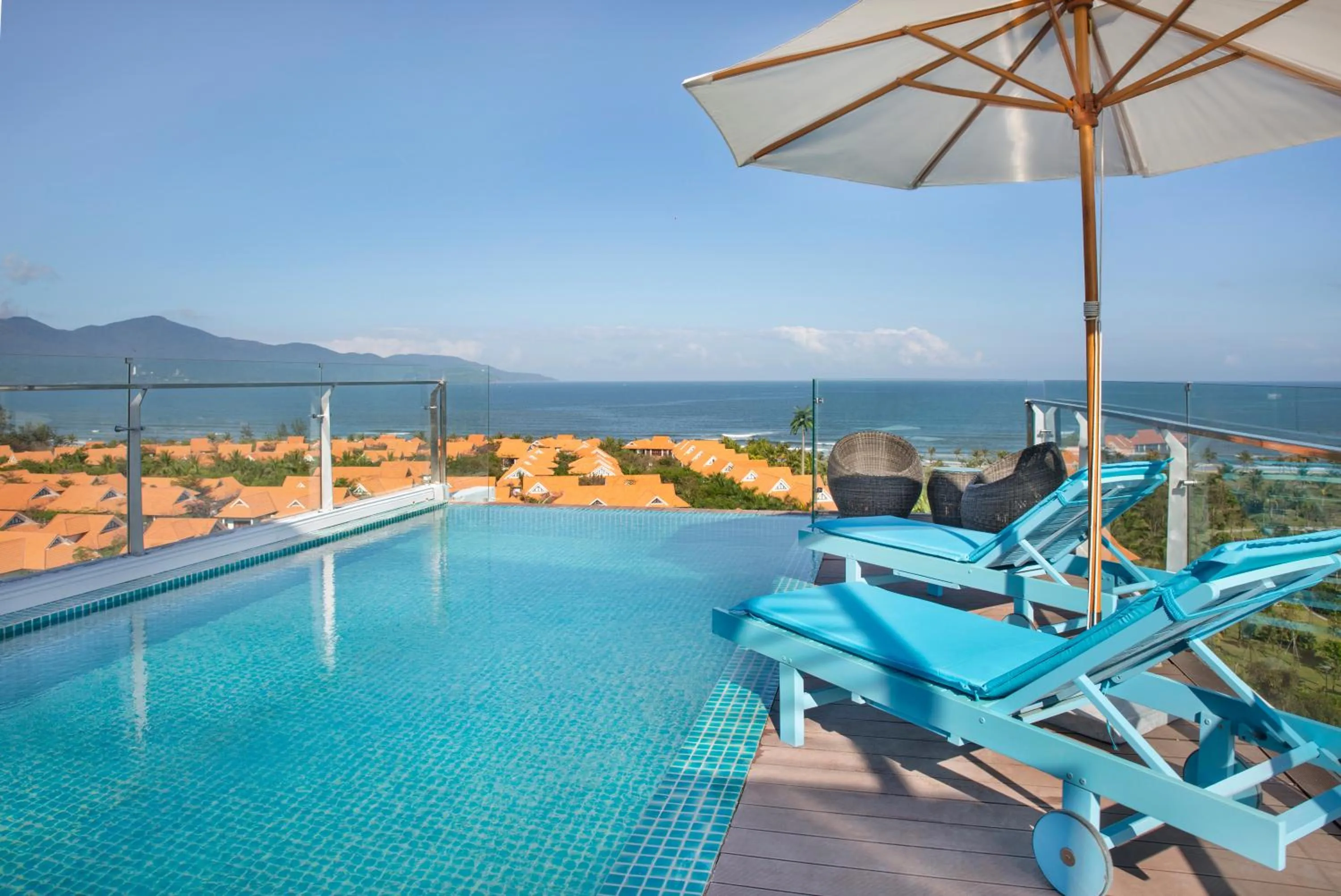 Swimming pool in Adaline Hotel & Apartment