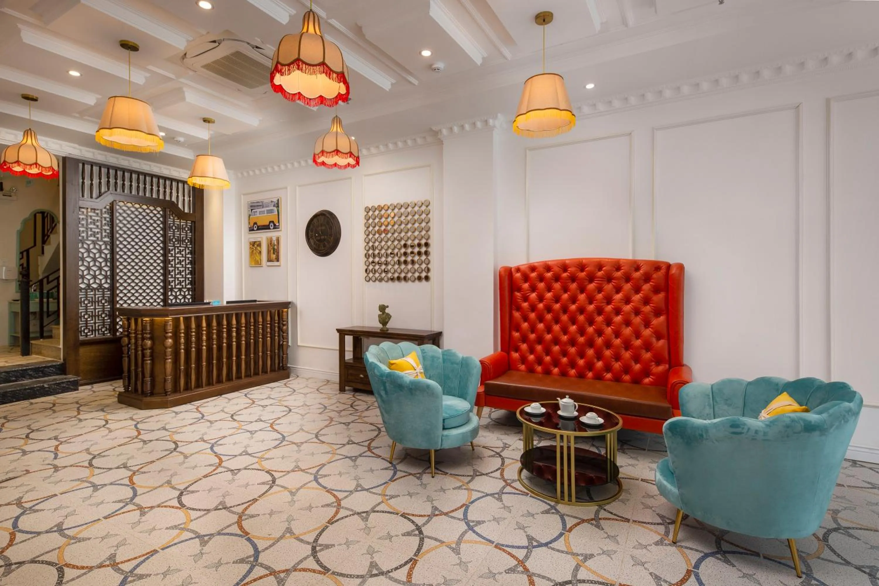 Lobby or reception in Adaline Hotel & Apartment