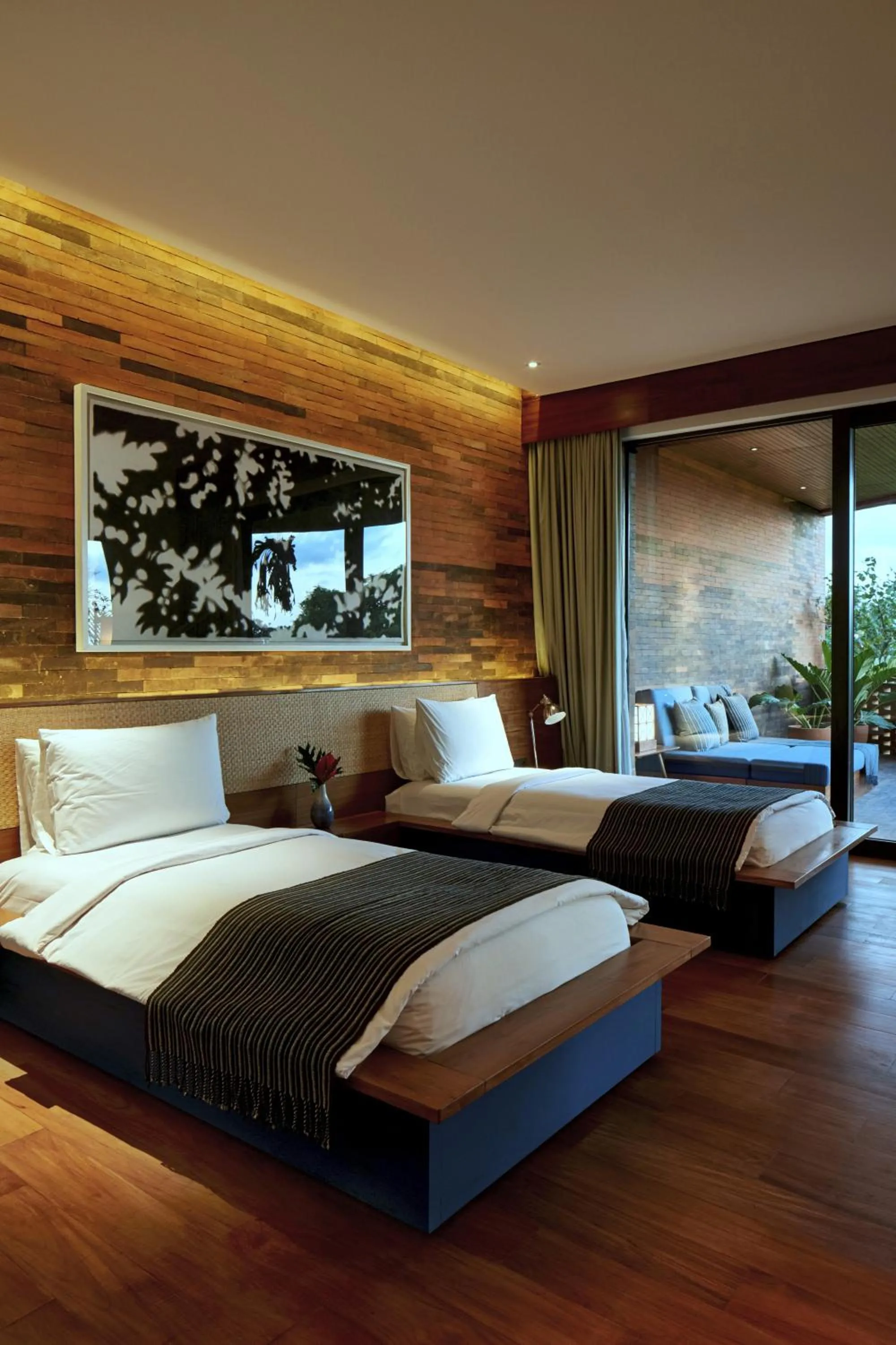 Bed in Desa Potato Head Bali
